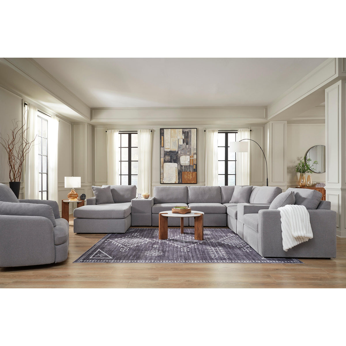 Signature Design by Ashley Modmax 92104S43 8 pc Sectional with Chaise IMAGE 4