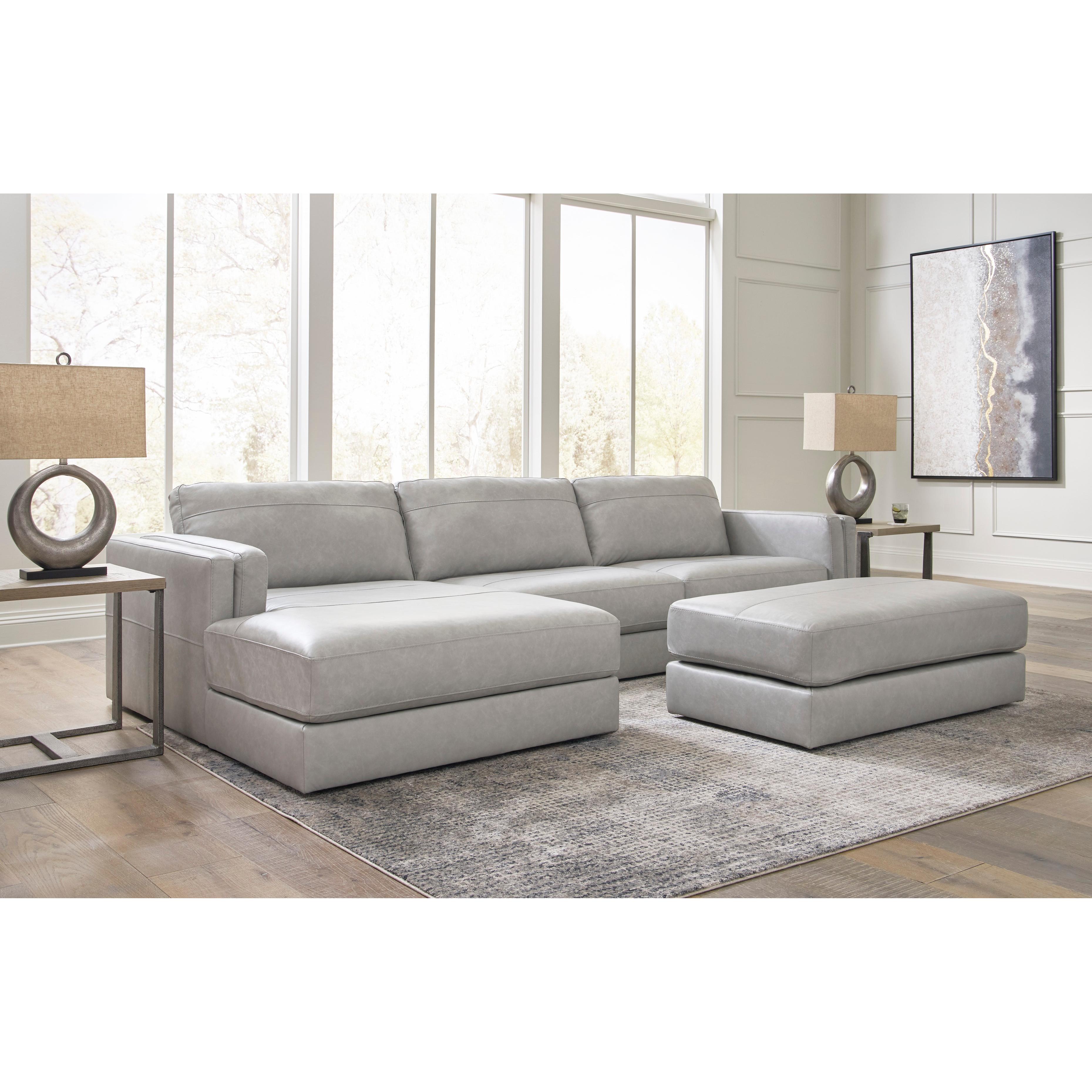 Signature Design by Ashley Amiata 57404S1C 2 pc Sectional with Chaise IMAGE 11