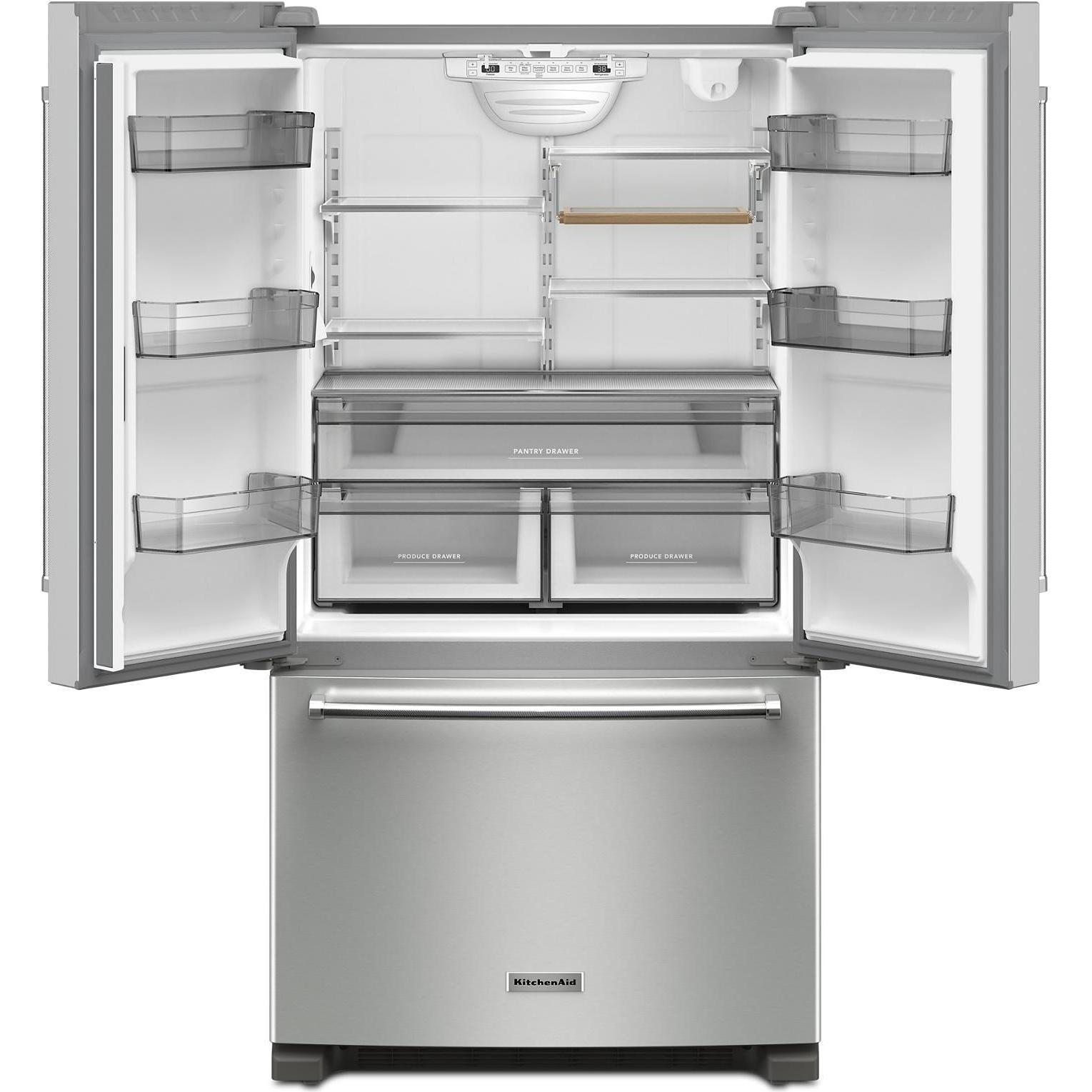 KitchenAid 36-inch French 3-Door Refrigerator KRFC136RPS IMAGE 2