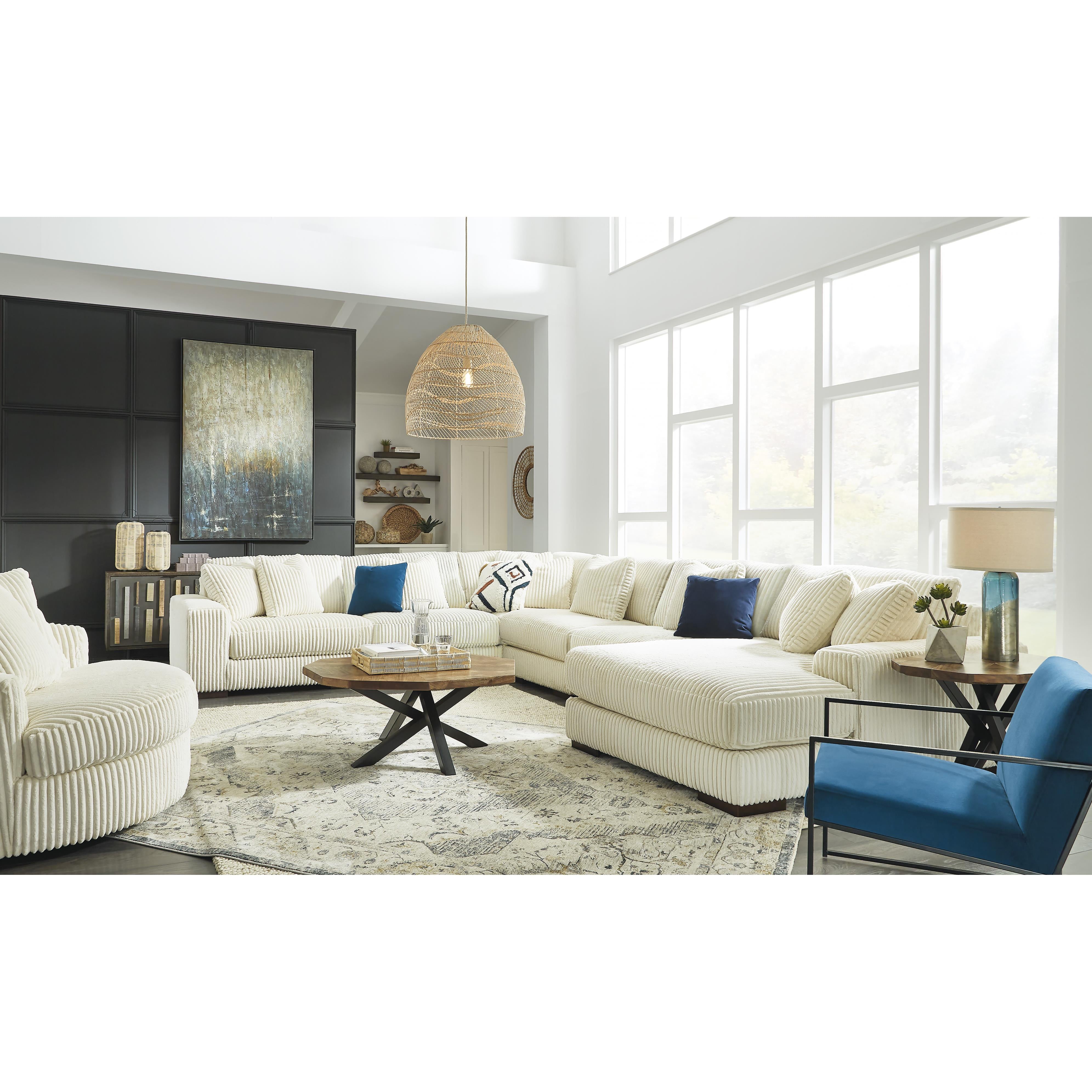 Signature Design by Ashley Lindyn 2110421C Oversized Swivel Accent Chair IMAGE 15