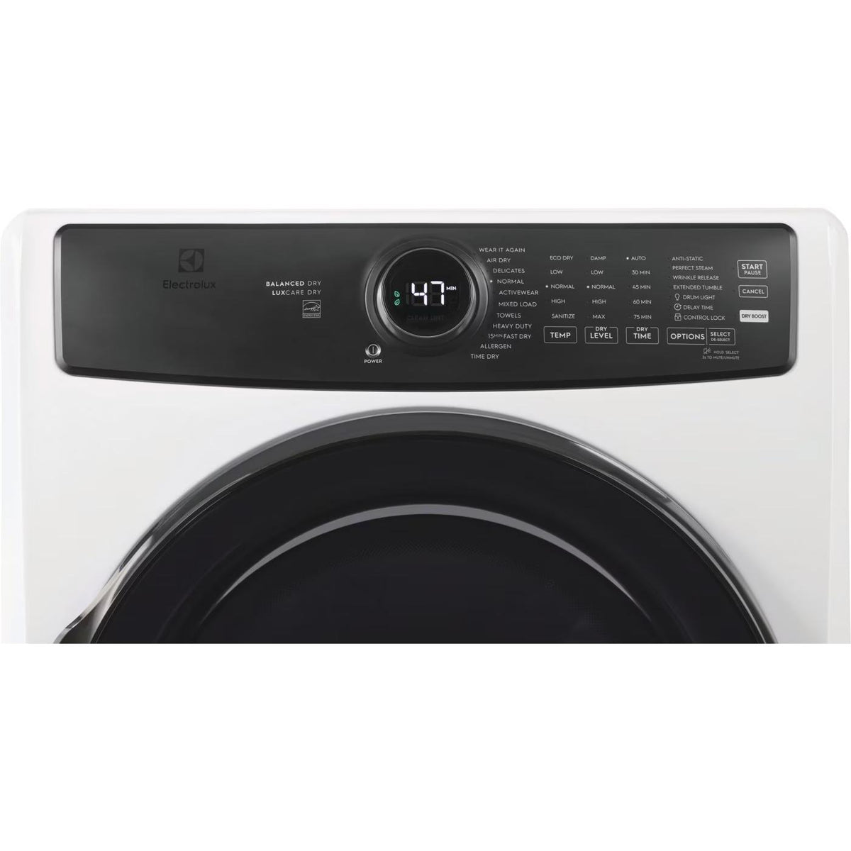 Electrolux 8.0 cu. ft. Front Load Perfect Steam™ Gas Dryer with Balanced Dry™ ELFG7738AW IMAGE 6
