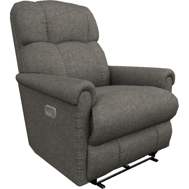 La-Z-Boy Pinnacle Power Wall Recliner w/ Headrest & Lumbar - Graphite IMAGE 1