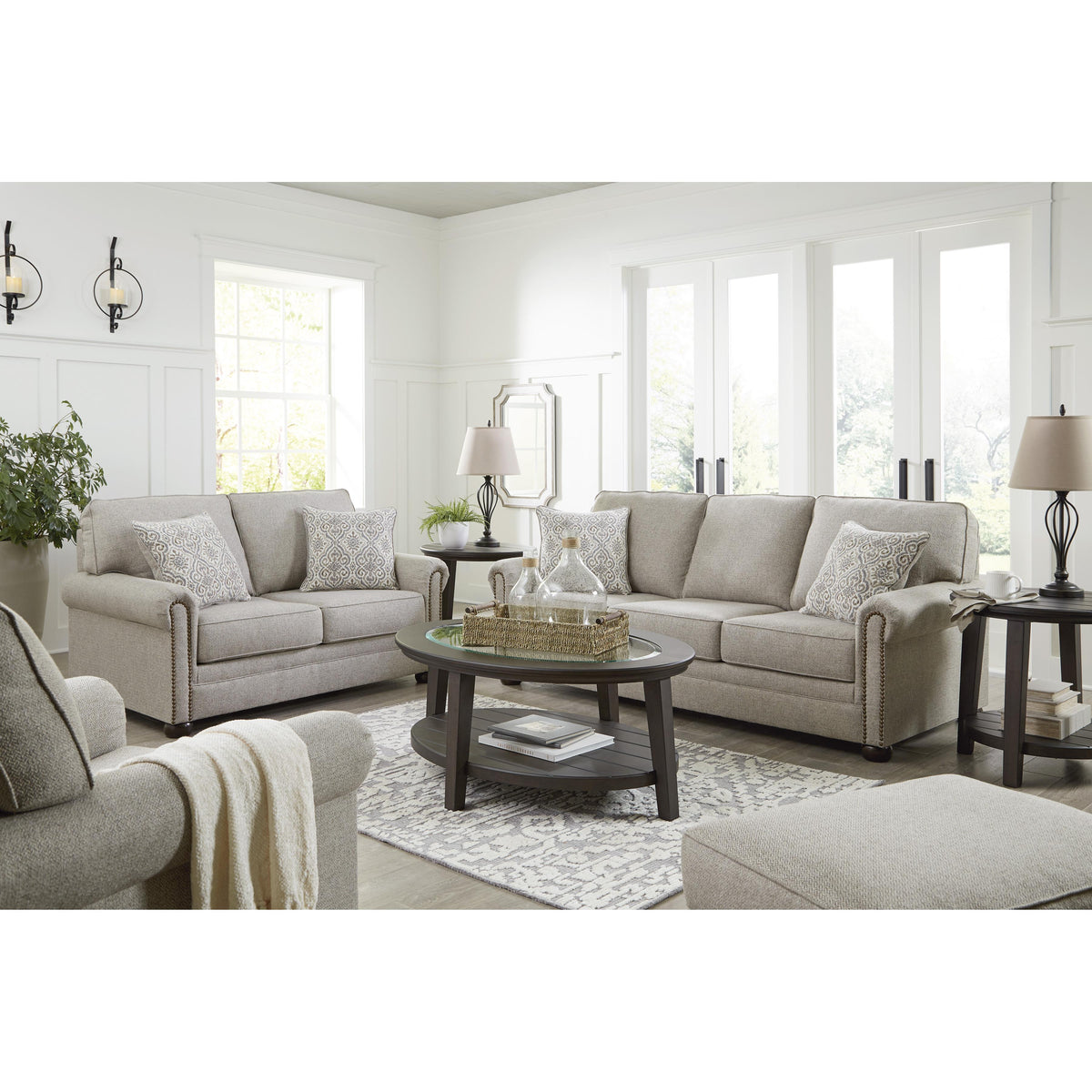 Signature Design by Ashley Gaelon 37307U2 Chair and Ottoman IMAGE 5
