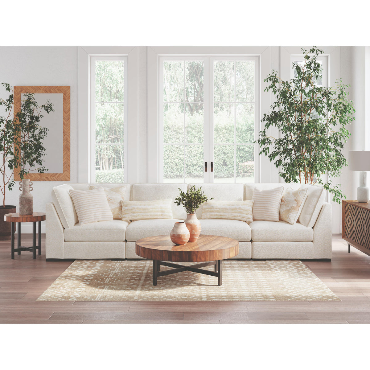 Benchcraft Donelson Creek 48002S2 4 pc Sectional IMAGE 2