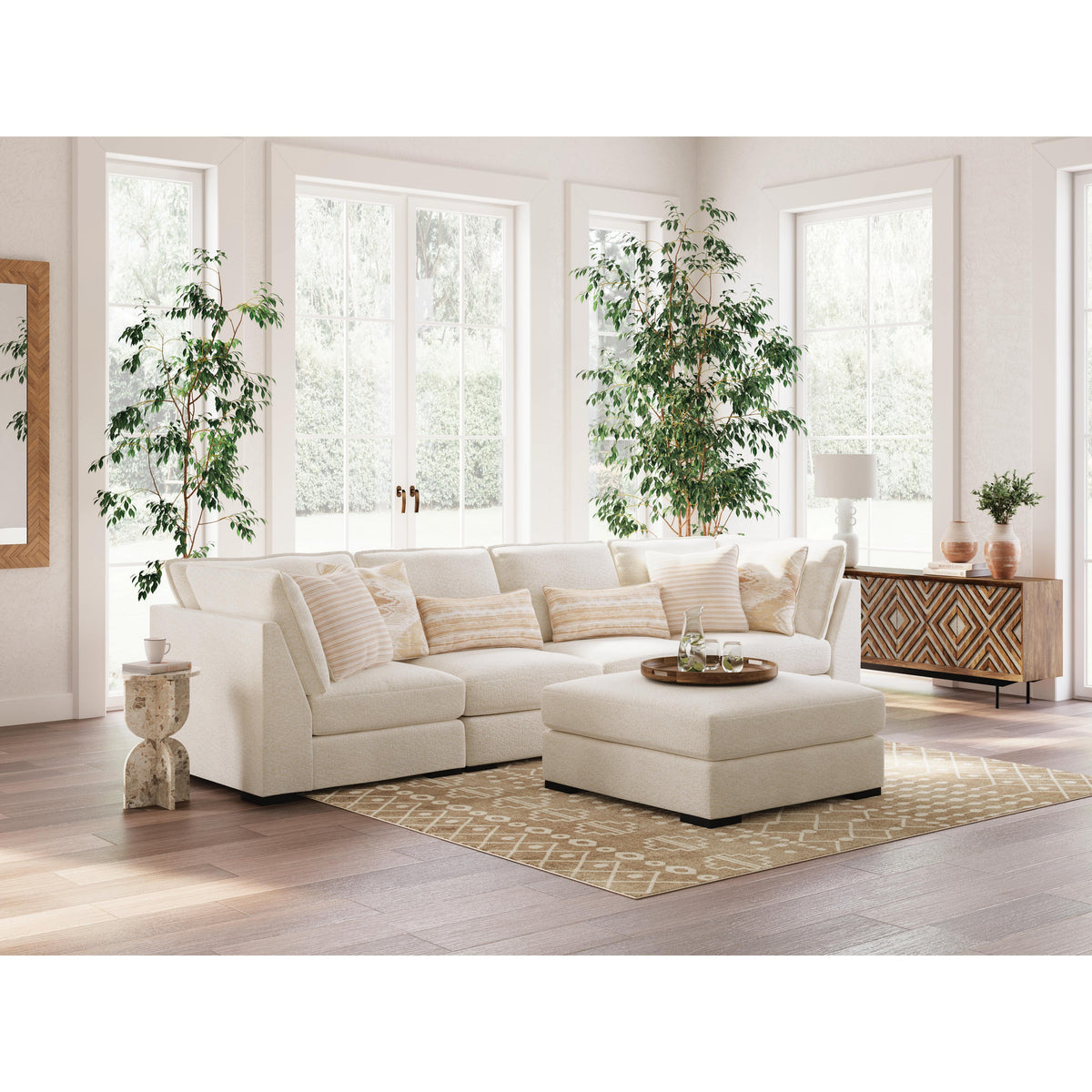 Benchcraft Donelson Creek 48002S2 4 pc Sectional IMAGE 3