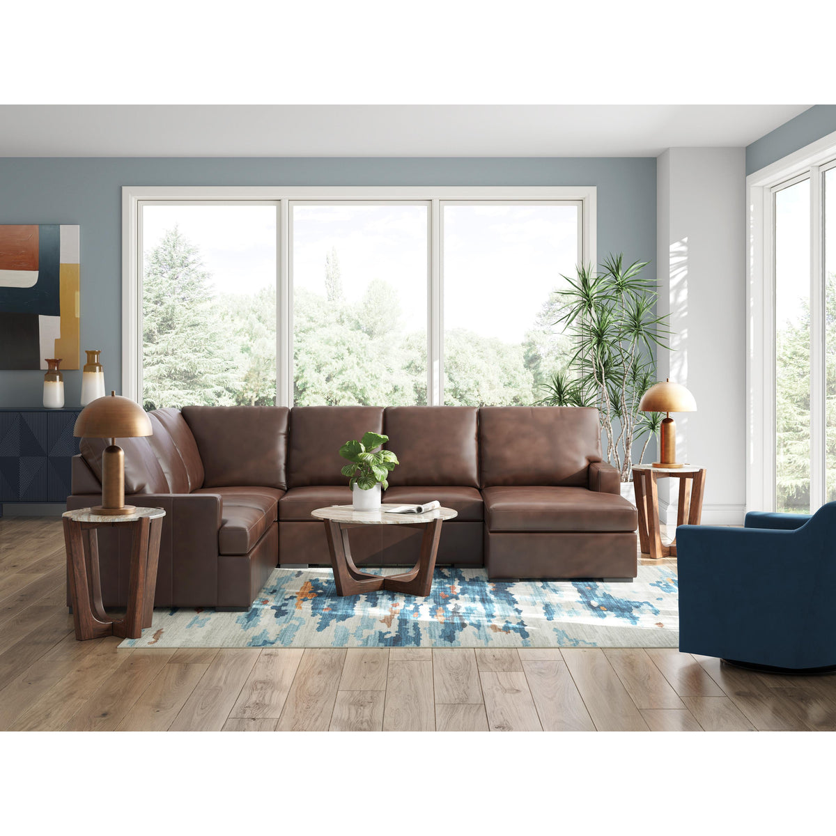 Signature Design by Ashley McDowlan PC48504S1 3 pc Sectional with Chaise IMAGE 3