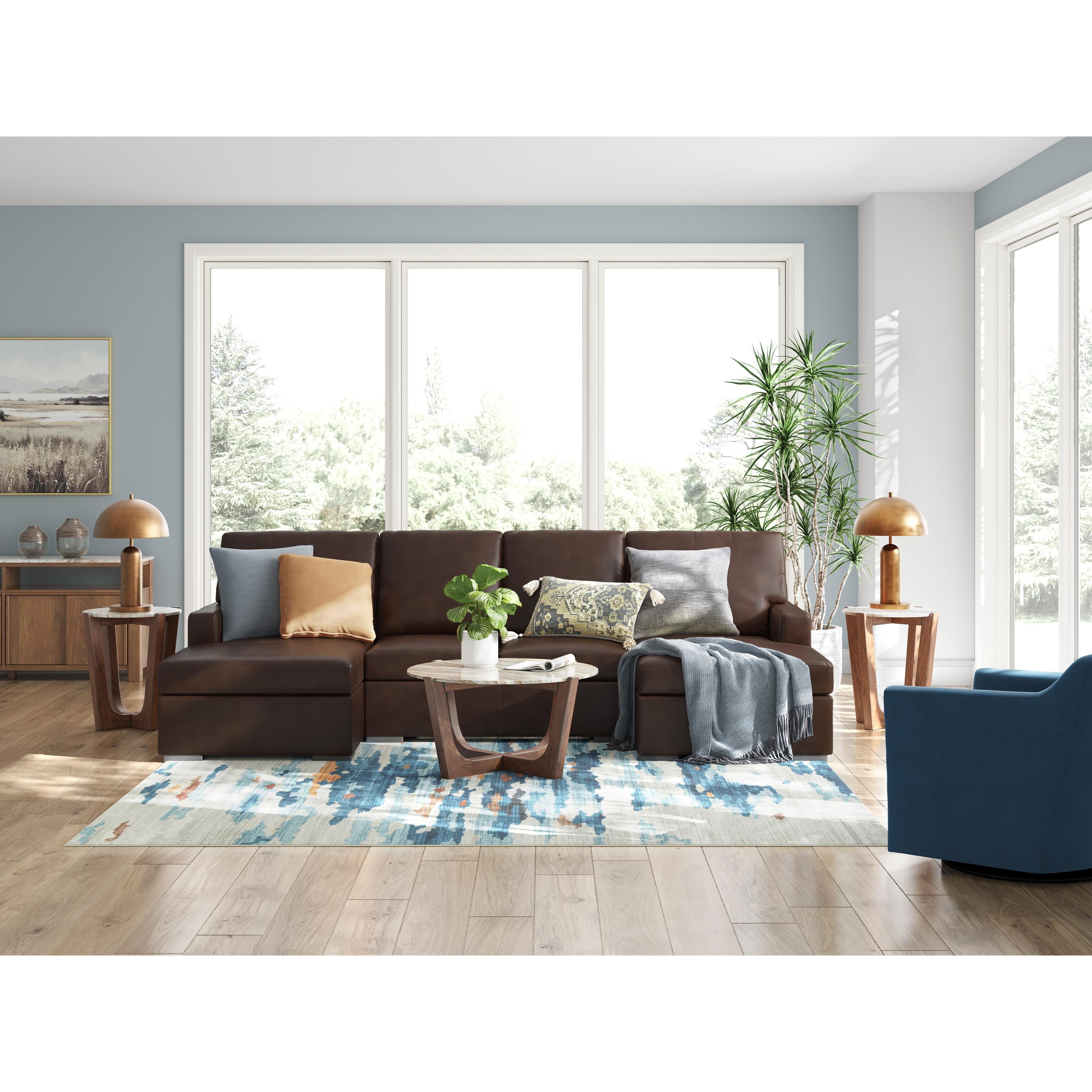 Signature Design by Ashley McDowlan PC48504S3 3 pc Sectional with Double Chaise IMAGE 4