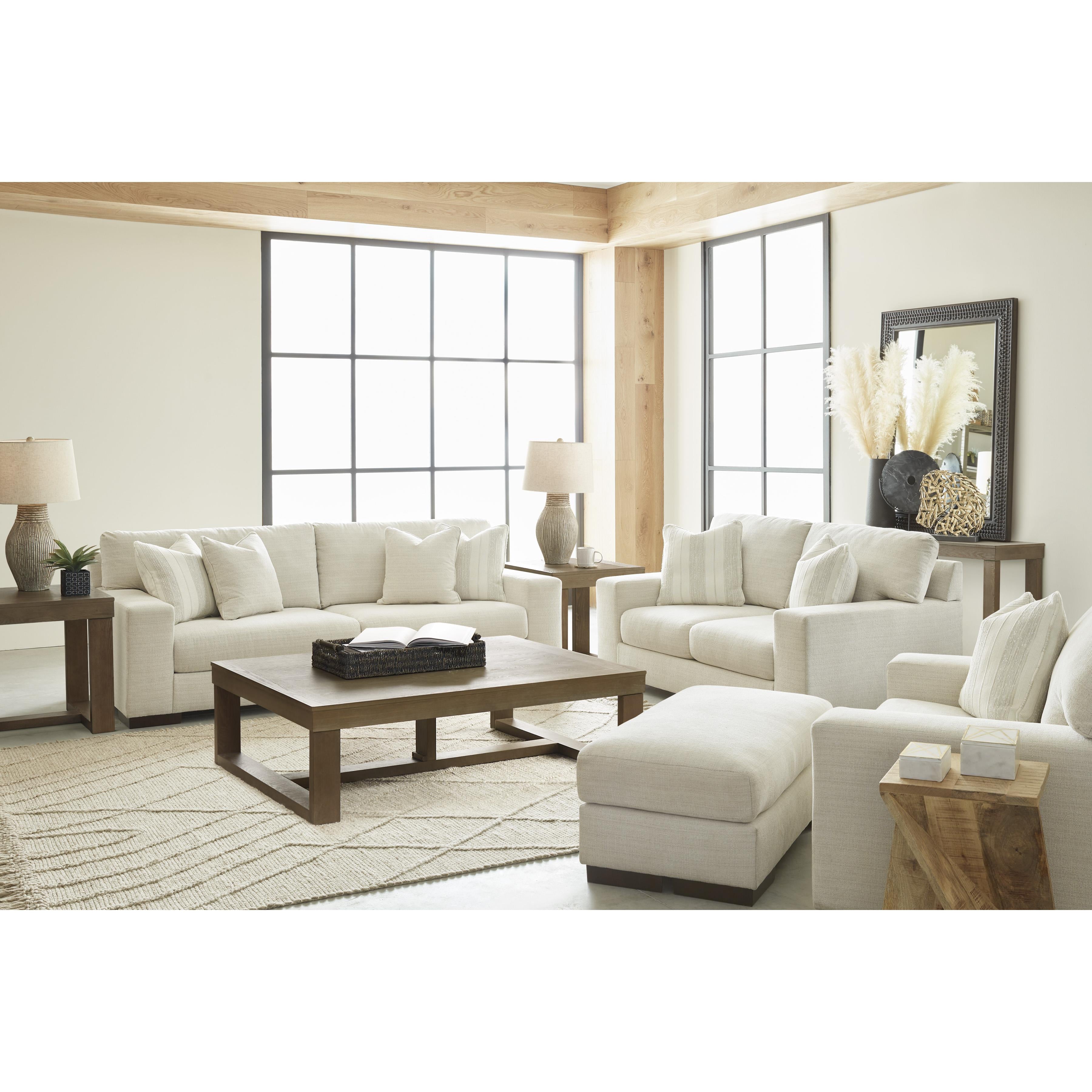 Signature Design by Ashley Maggie 52003U6 Oversized Chair and Ottoman IMAGE 5
