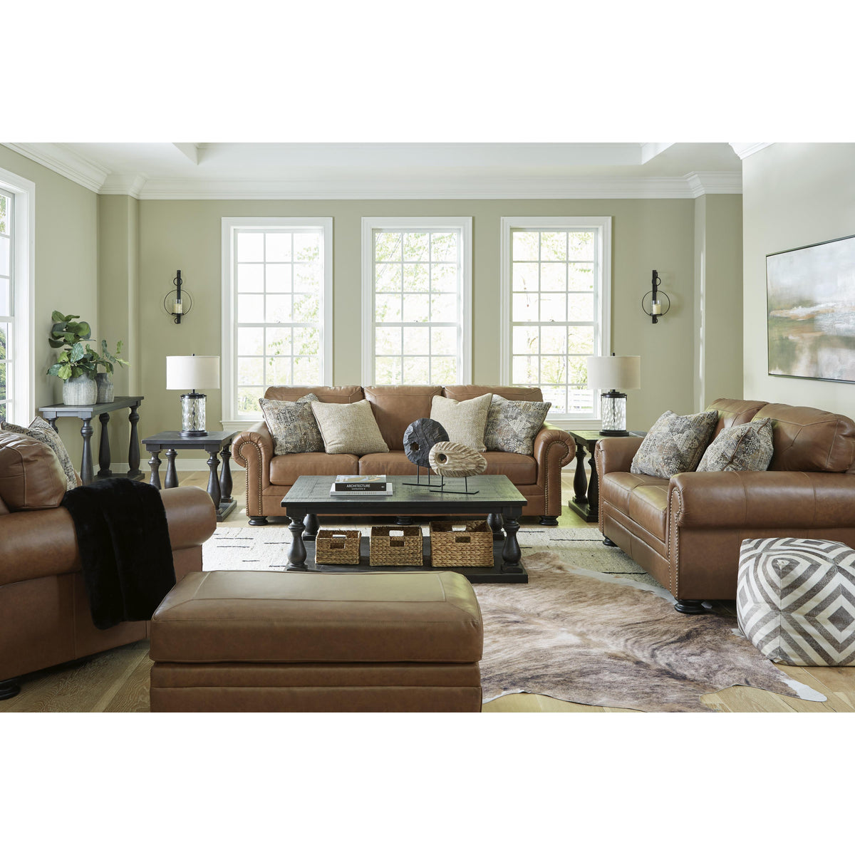 Signature Design by Ashley Carianna 57604U2 Oversized Chair and Ottoman IMAGE 4