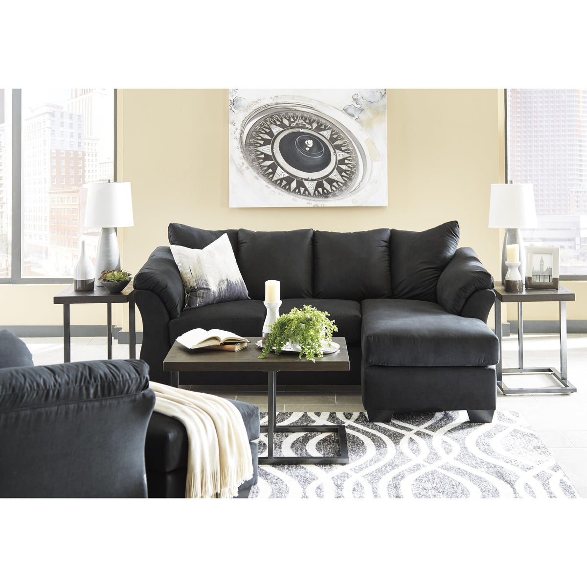 Signature Design by Ashley Darcy 75008U3 Chair and Ottoman IMAGE 8
