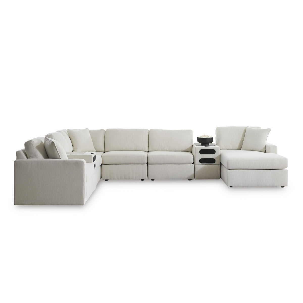 Signature Design by Ashley Modmax 92103S48 8 pc Sectional with Chaise and Audio Consoles IMAGE 1