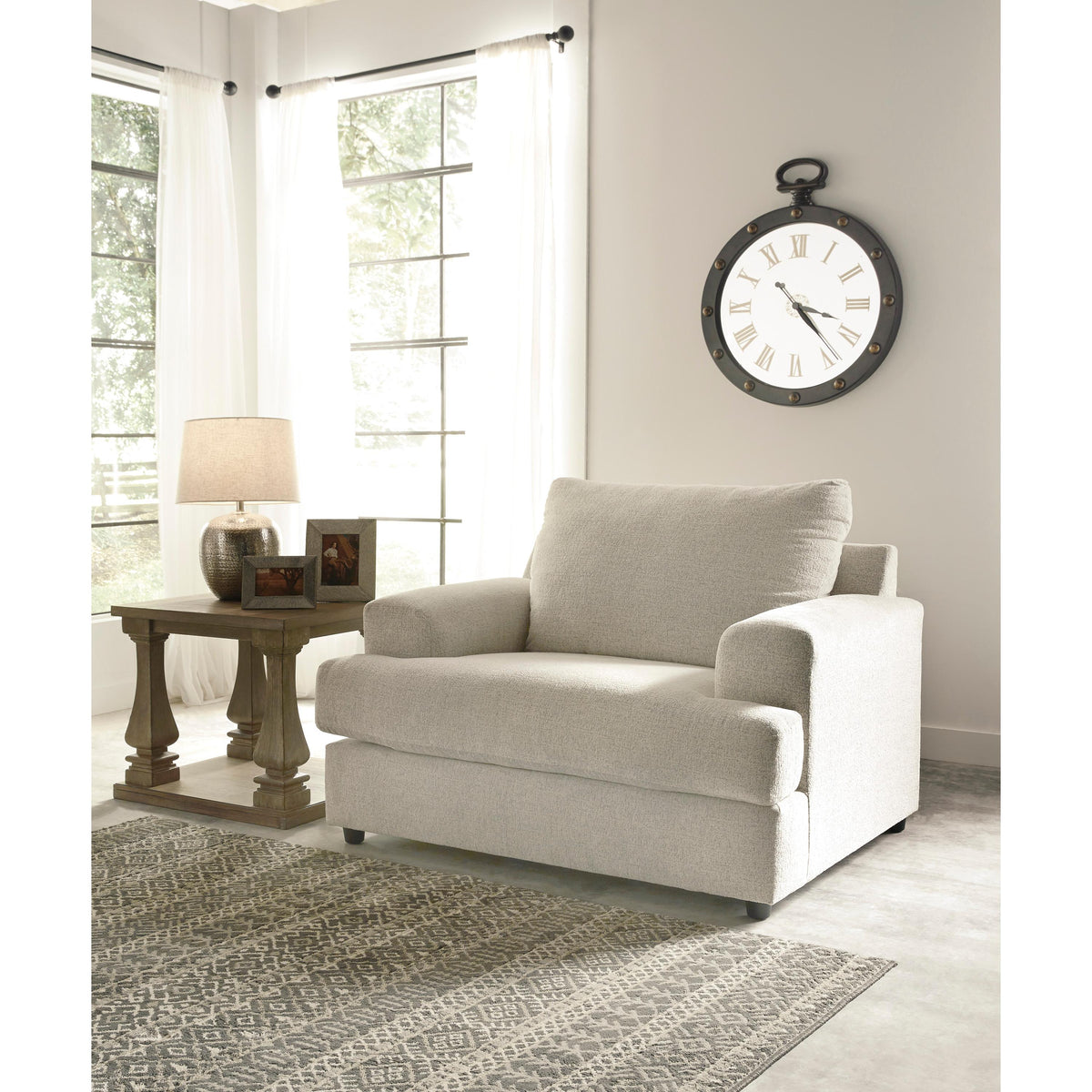 Signature Design by Ashley Soletren 95104U1 Chair and Ottoman IMAGE 2