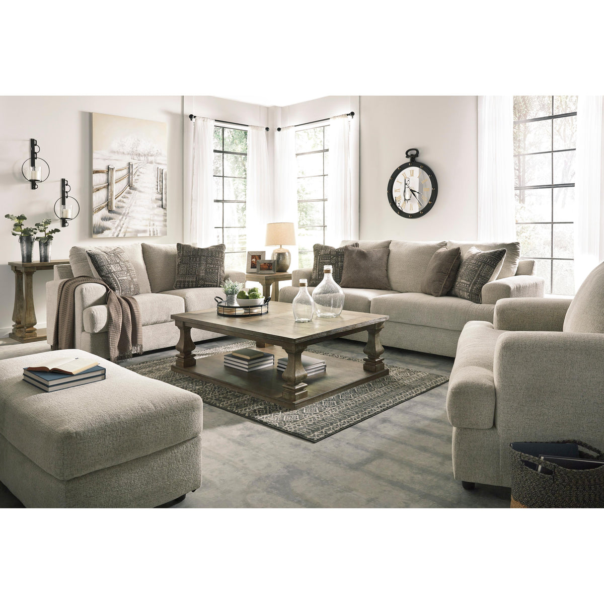 Signature Design by Ashley Soletren 95104U1 Chair and Ottoman IMAGE 4