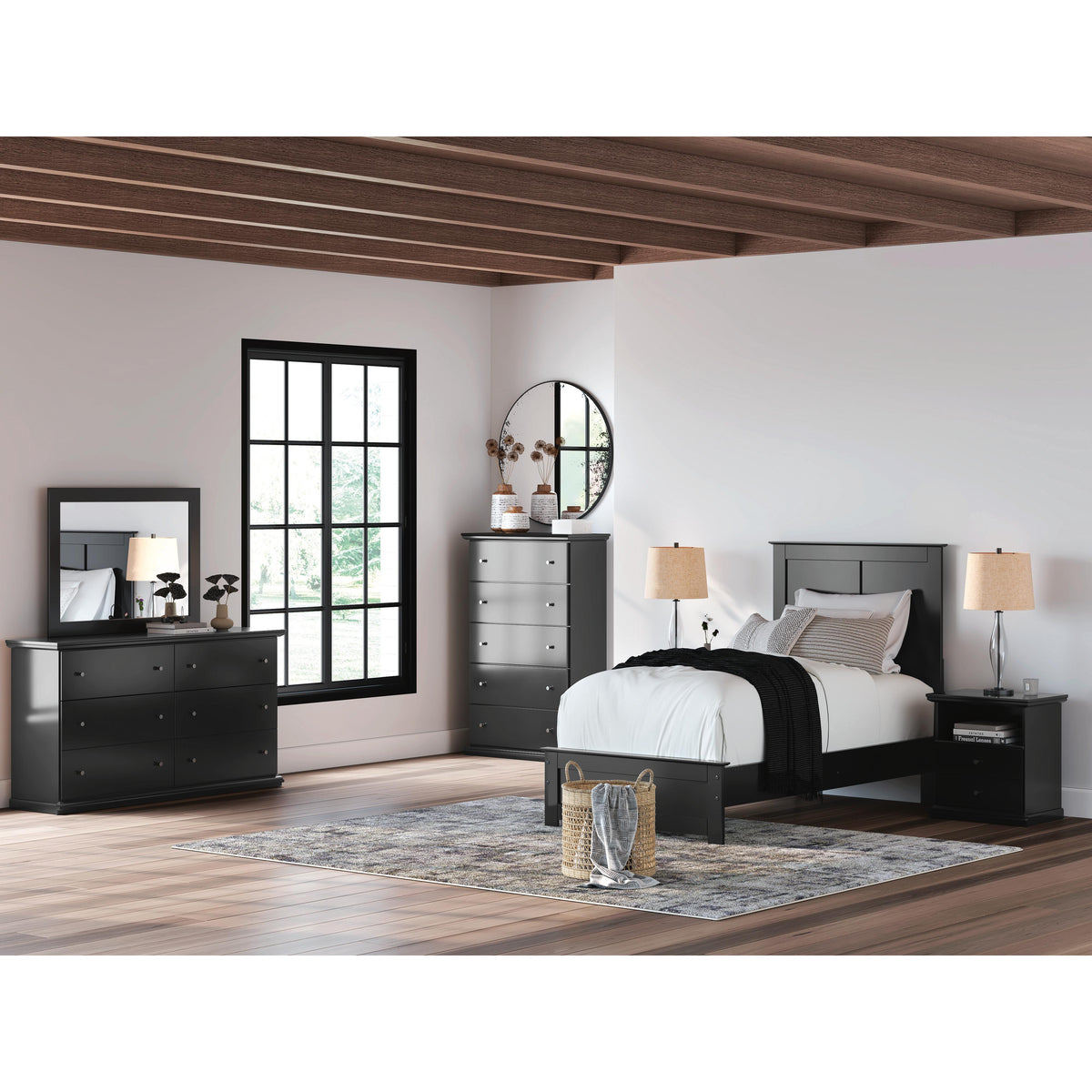 Signature Design by Ashley Maribel B138B51 Twin Panel Bed IMAGE 7