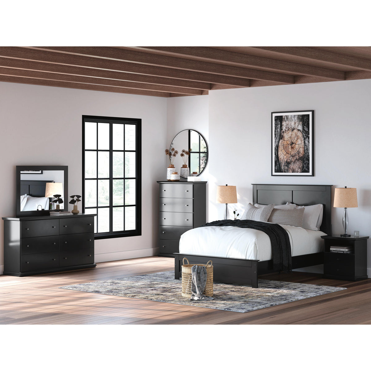 Signature Design by Ashley Maribel B138B52 Full Panel Bed IMAGE 8
