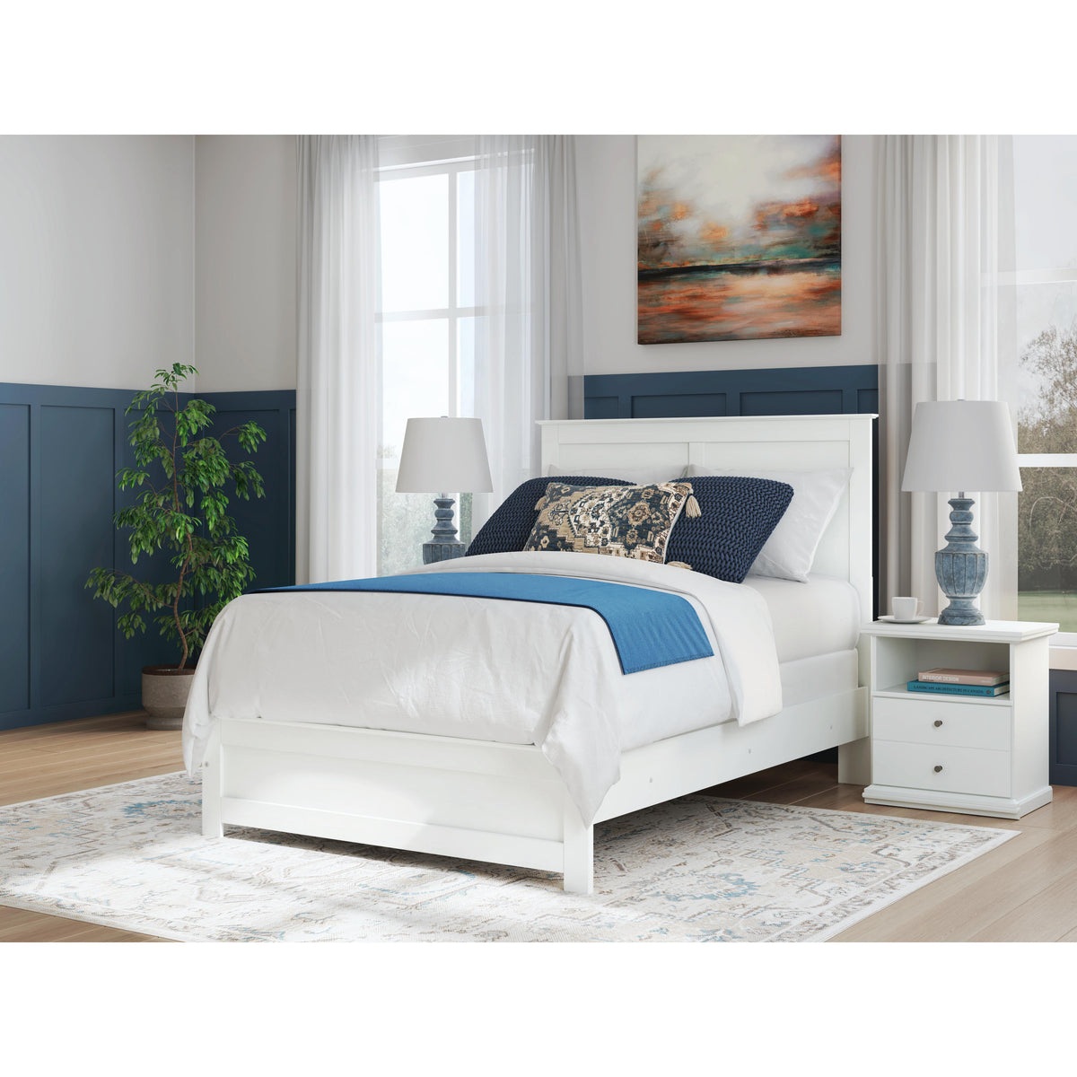 Signature Design by Ashley Bostwick Shoals B139B42 Full Panel Bed IMAGE 6