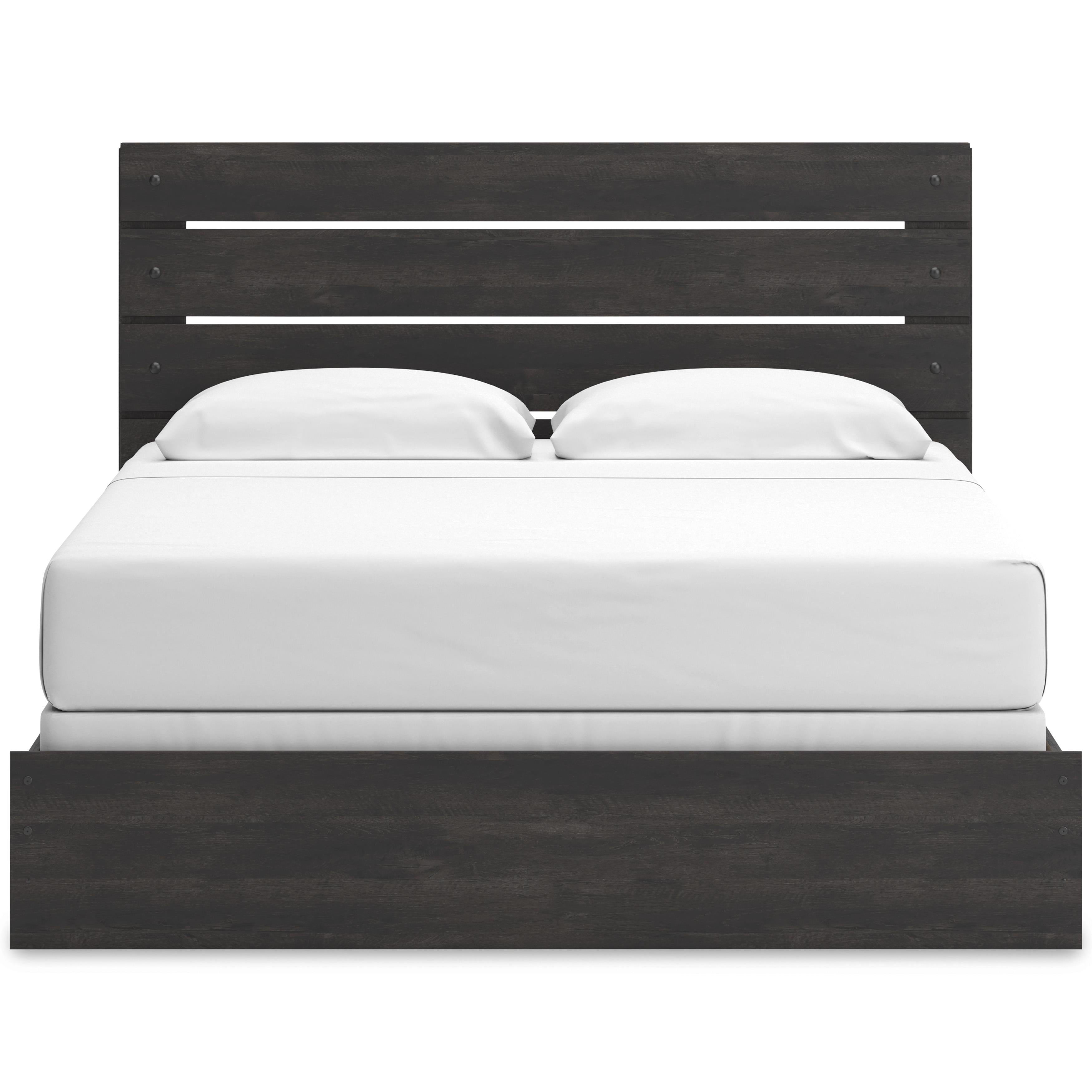 Signature Design by Ashley Hollivern B2108B8 King Panel Bed IMAGE 2