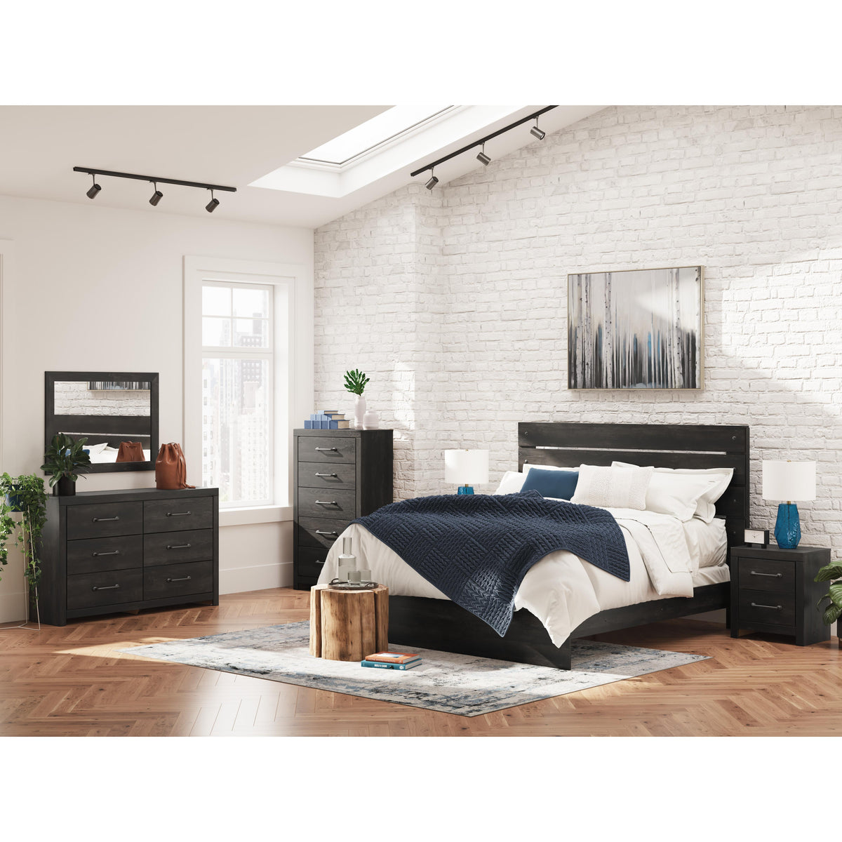 Signature Design by Ashley Hollivern PCB2108B8 King Panel Bed IMAGE 8