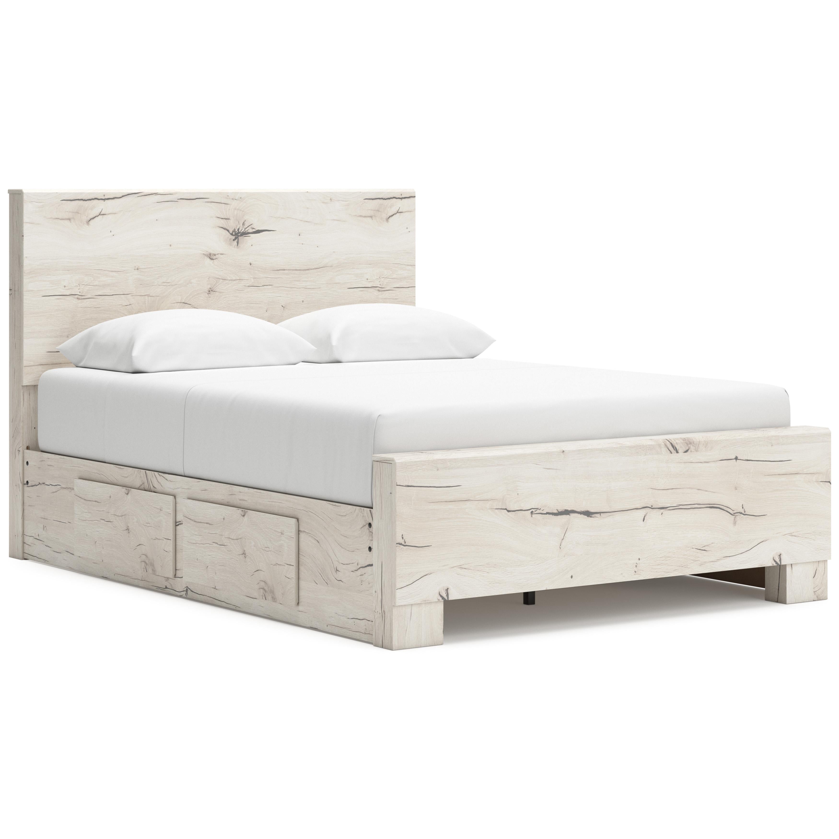 Signature Design by Ashley Lawroy B2310B42 Full Panel Bed with Storage IMAGE 1