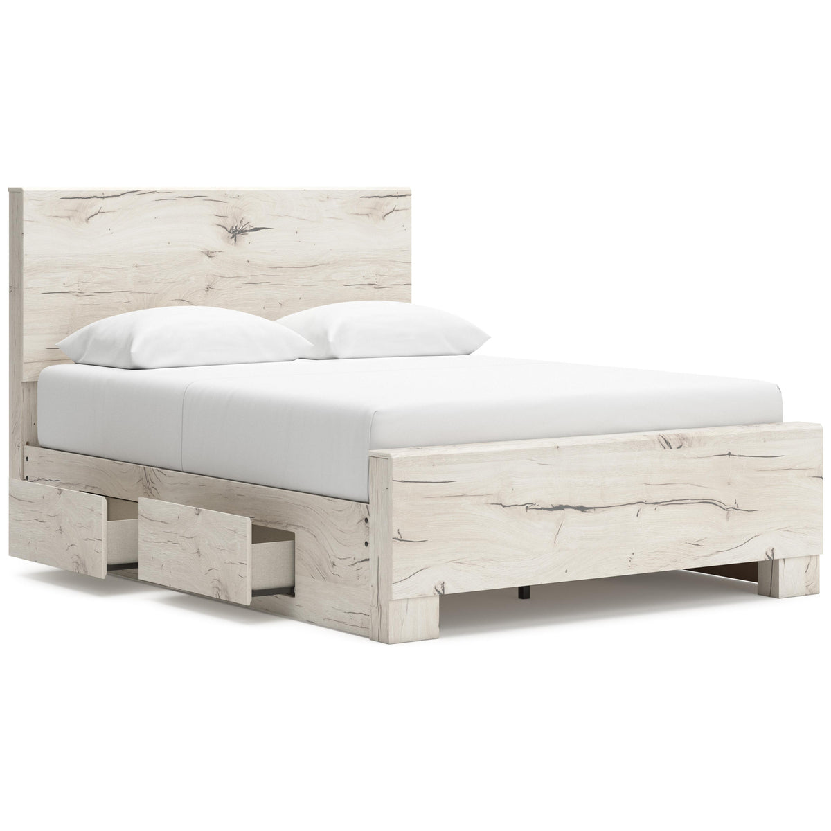 Signature Design by Ashley Lawroy B2310B42 Full Panel Bed with Storage IMAGE 3