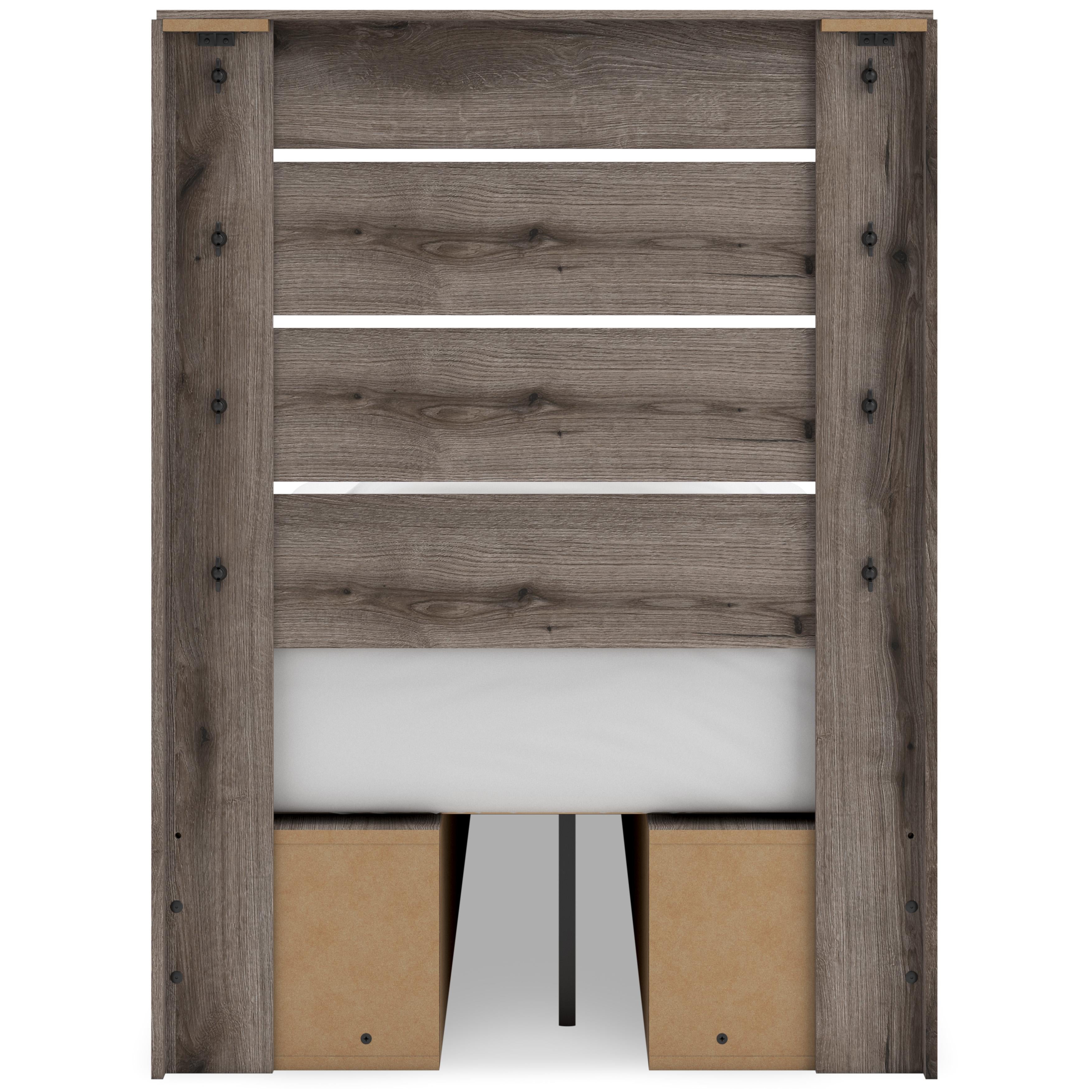 Signature Design by Ashley Graystorm B2405B19 Twin Panel Bed with Storage IMAGE 6