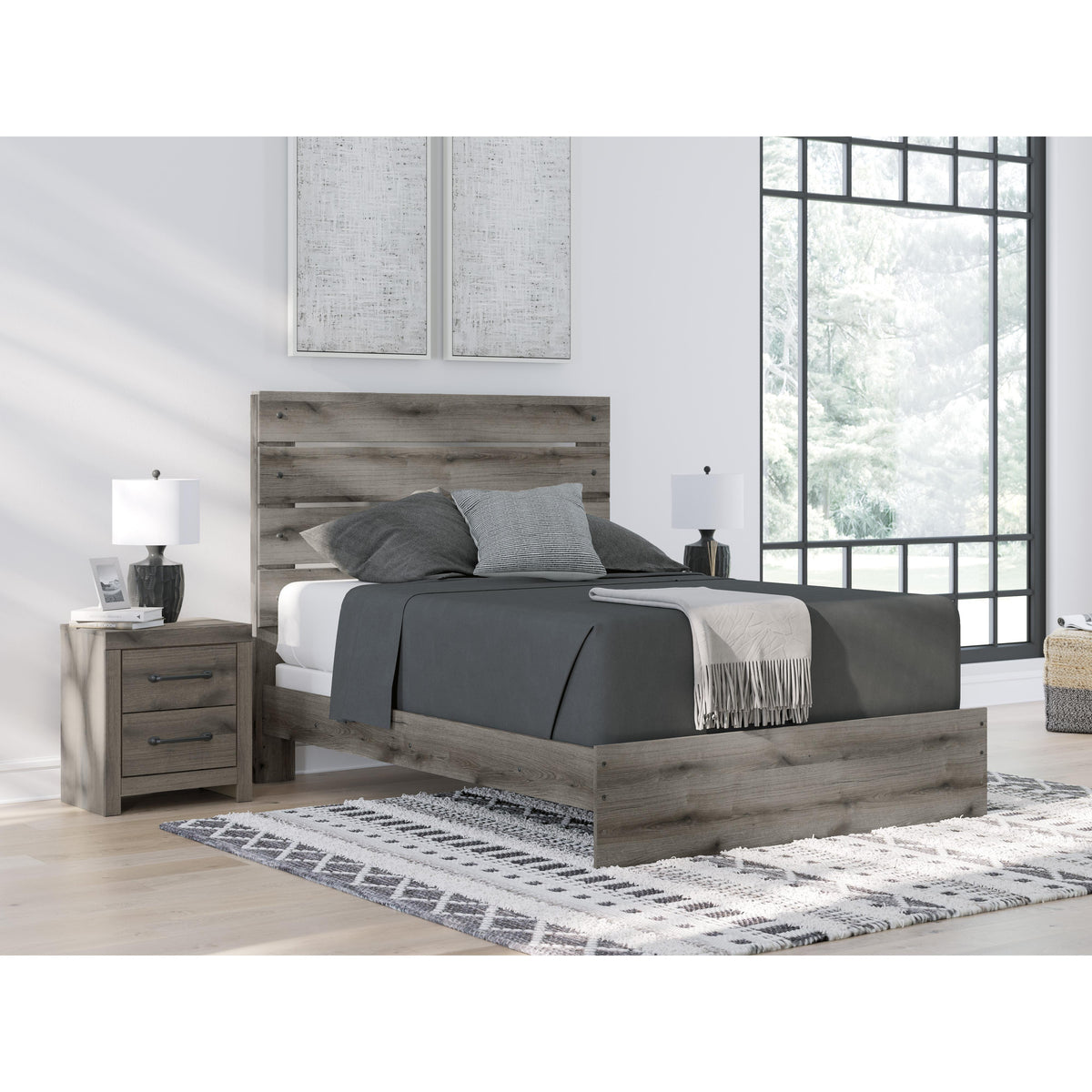 Signature Design by Ashley Graystorm PCB2405B2 Queen Panel Bed IMAGE 6