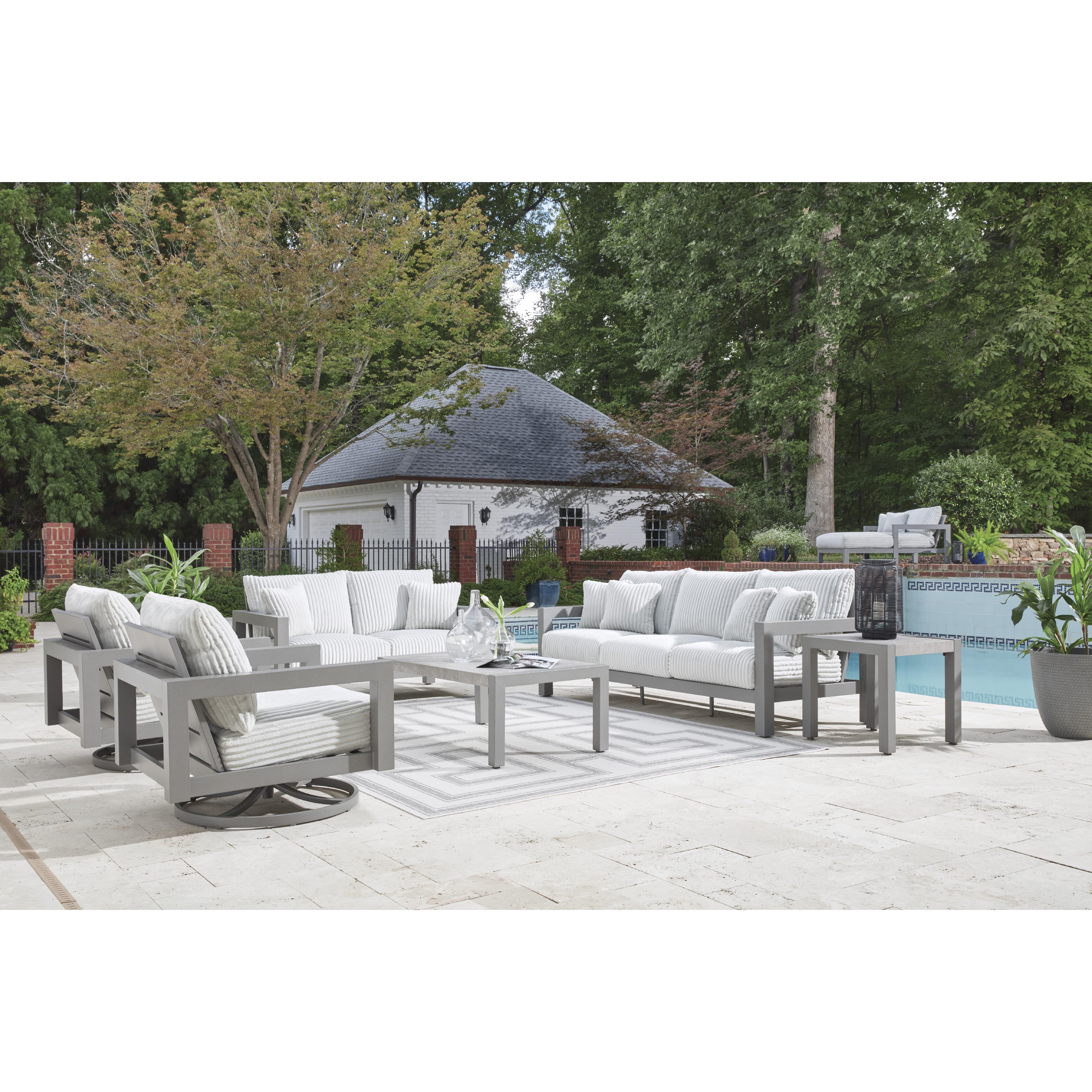 Signature Design by Ashley Hurley Park PCP695-835 Loveseat w/Cushion IMAGE 7