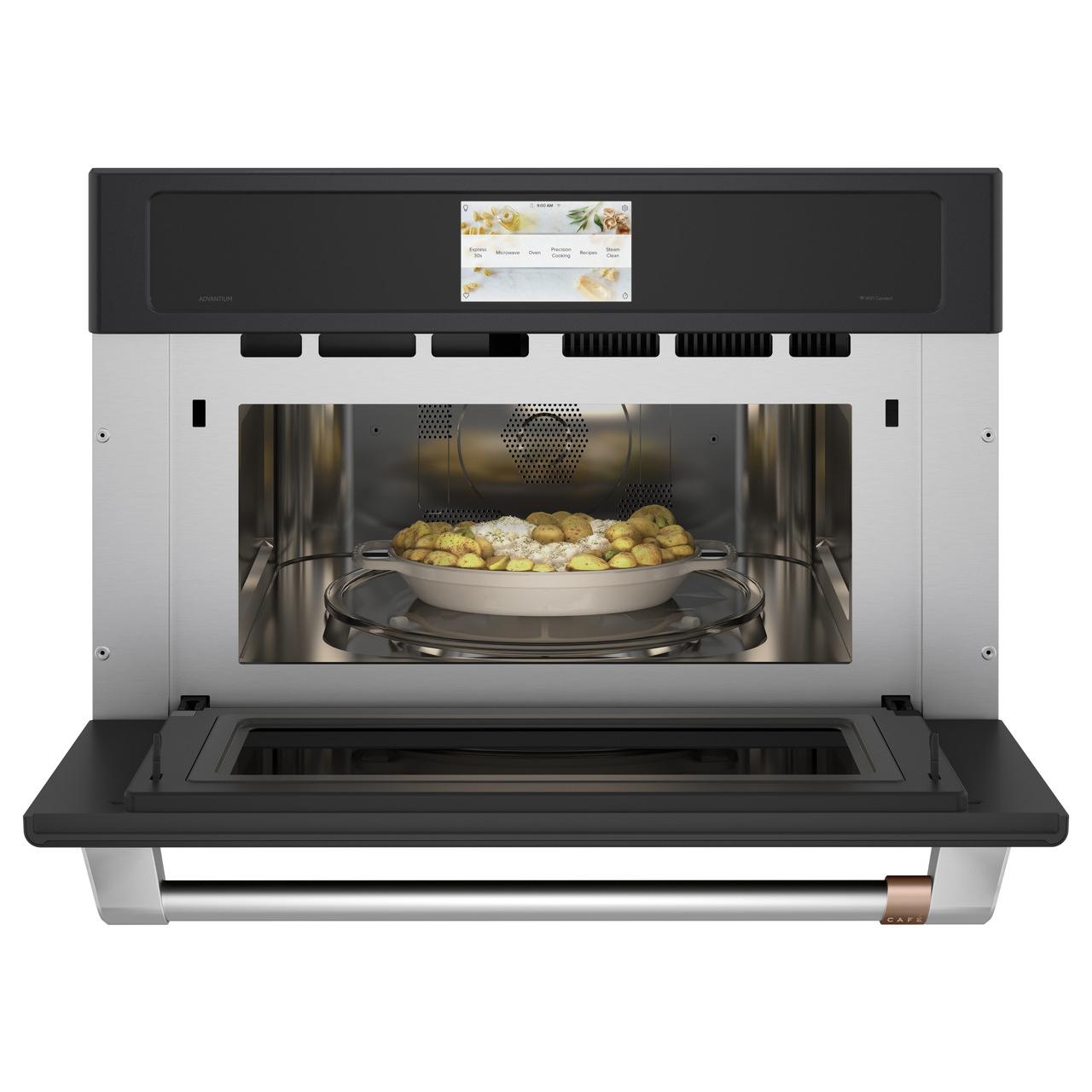 Café 30-inch, 1.7 cu. ft. Built-in Custom Speed Oven Five in One with 120V Advantium® Technology CSB913P3VD1 IMAGE 3