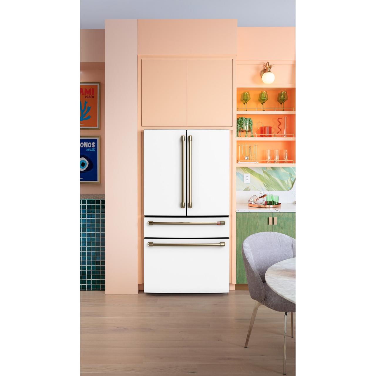 Café 36-inch, 23.2 Cu. Ft. Smart Counter-Depth 4-Door French-Door Refrigerator CJE23DP4WW2 IMAGE 13