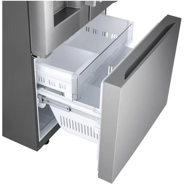 LG 33-inch, 25 cu. ft. Freestanding 3-Door French Door Refrigerator with Ice and Water Dispenser LF25H6330S IMAGE 6