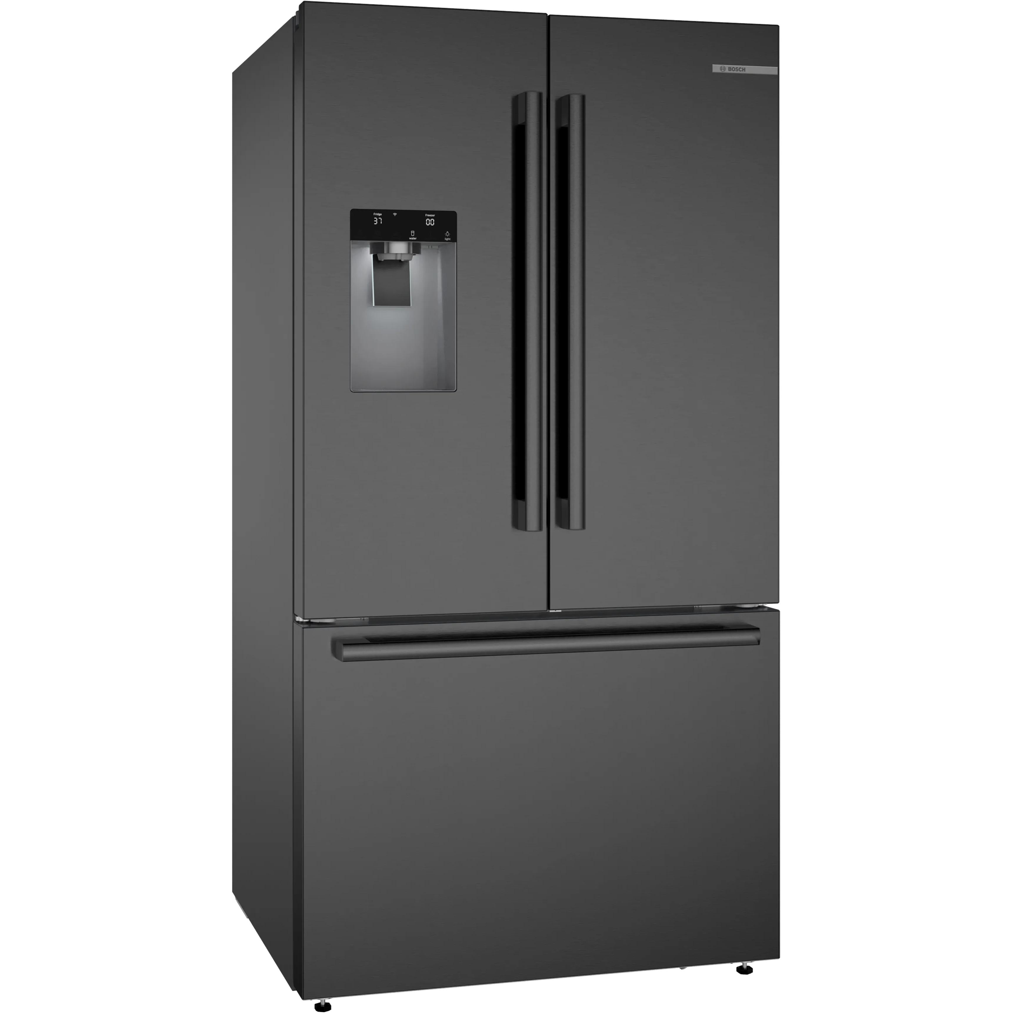 Bosch 36-inch 500 Series French Door Bottom Mount B36FD52SNB IMAGE 3