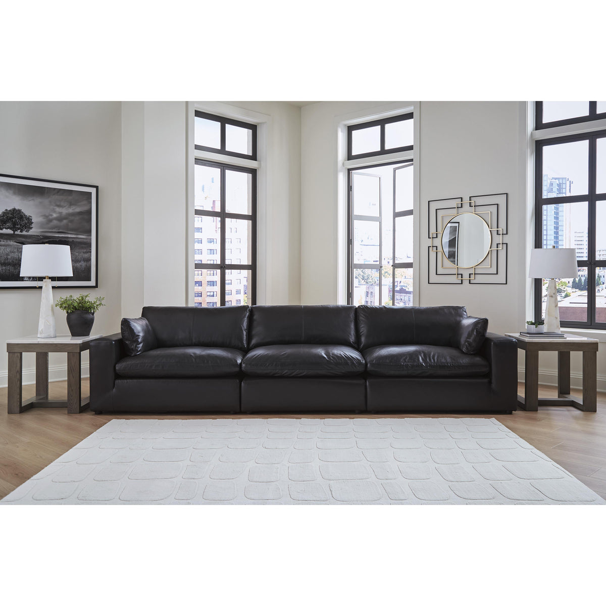 Signature Design by Ashley Emilia 30902S2 3 pc Sectional Sofa IMAGE 2