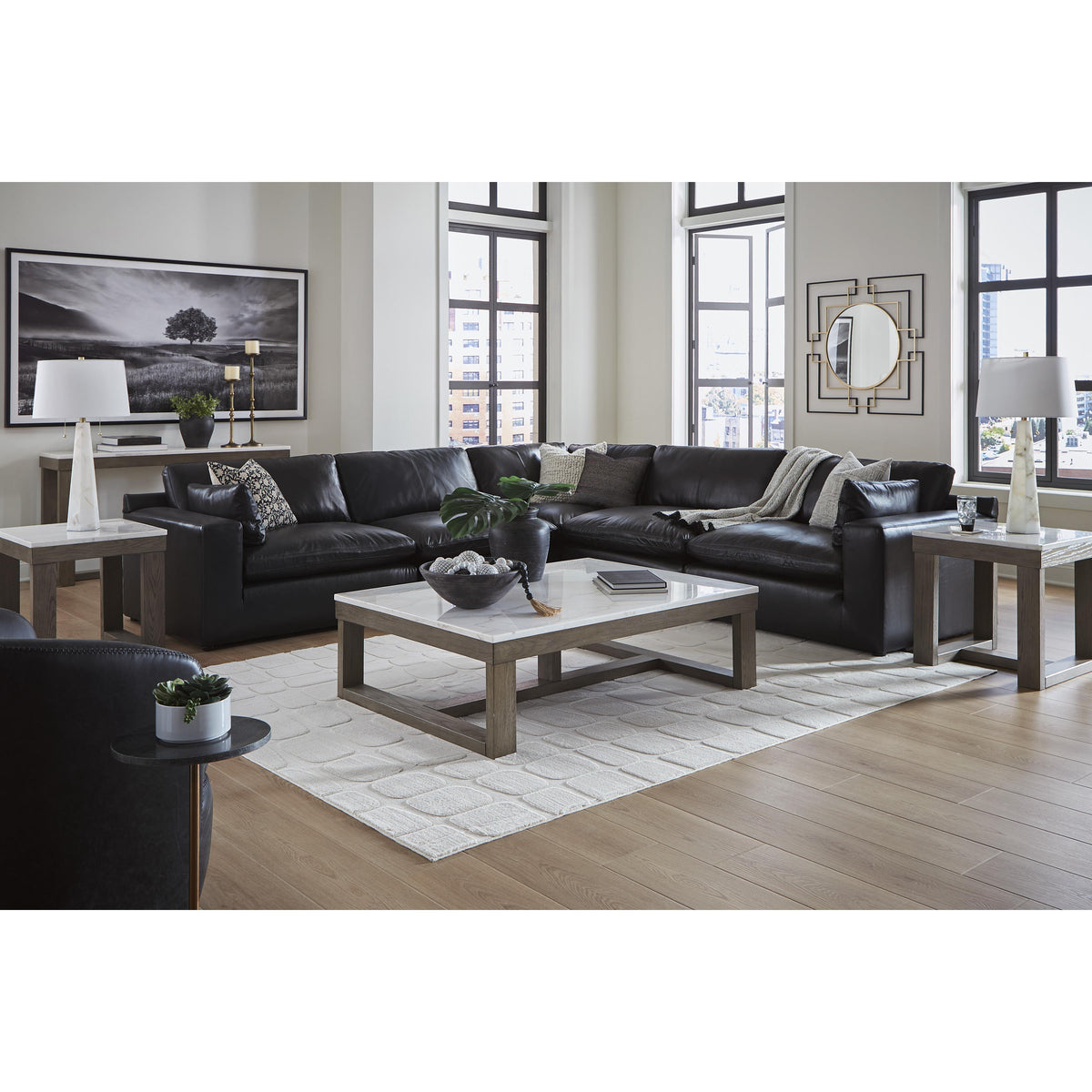 Signature Design by Ashley Emilia 30902S4 5 pc Sectional IMAGE 5