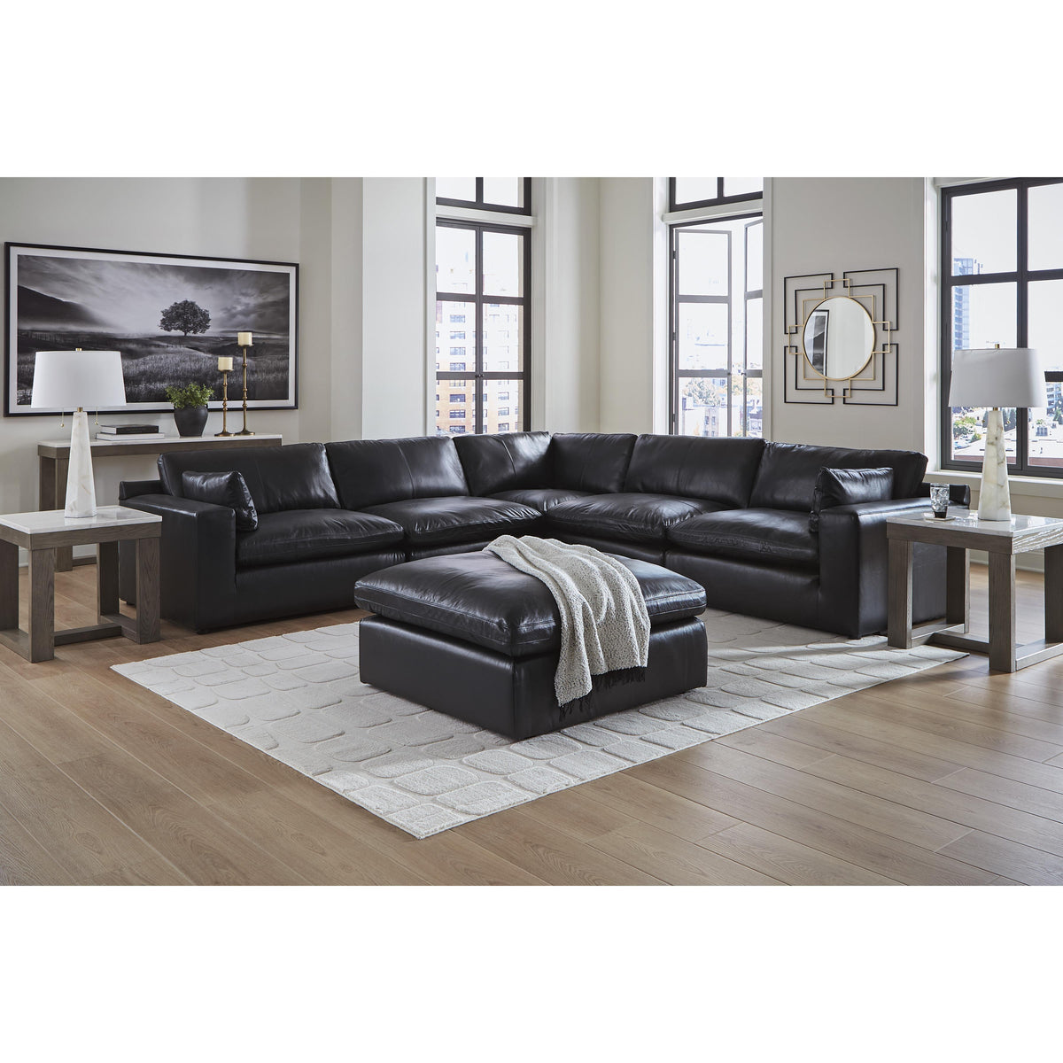 Signature Design by Ashley Emilia 30902S4 5 pc Sectional IMAGE 7