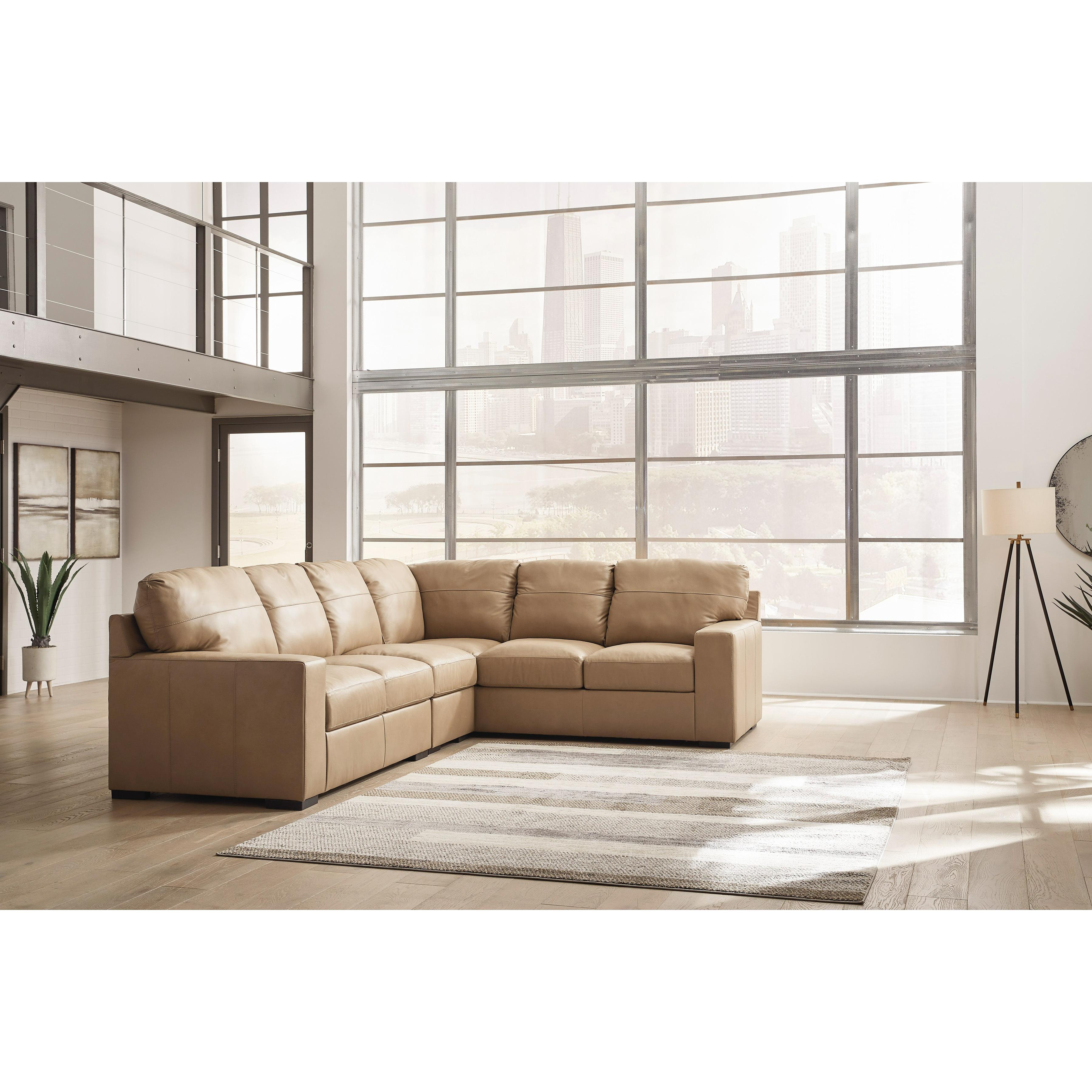 Signature Design by Ashley Bandon 38006S4 3 pc Sectional IMAGE 4