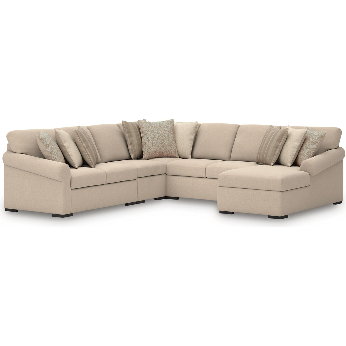 Benchcraft LadyMae 59404S4 5 pc Sectional with Chaise IMAGE 1