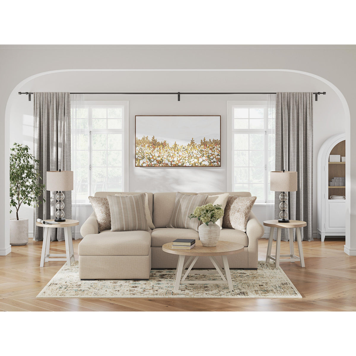Benchcraft LadyMae 59404S6 2 pc Sectional with Chaise IMAGE 3