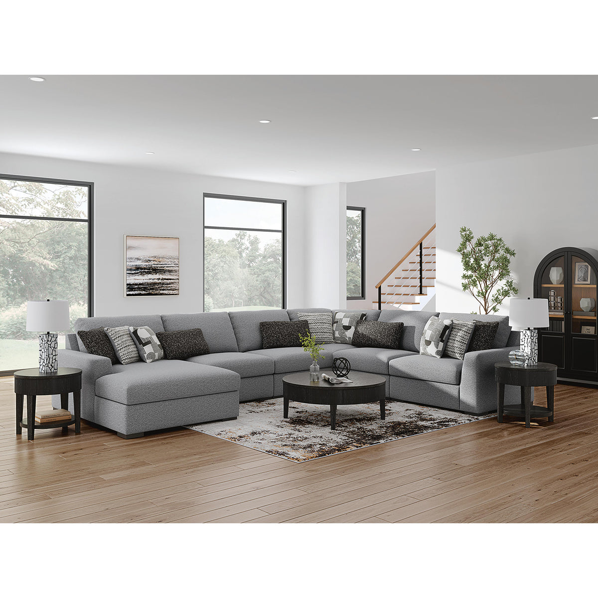 Benchcraft Bealton 61305S13 6 pc Sectional with Chaise IMAGE 3