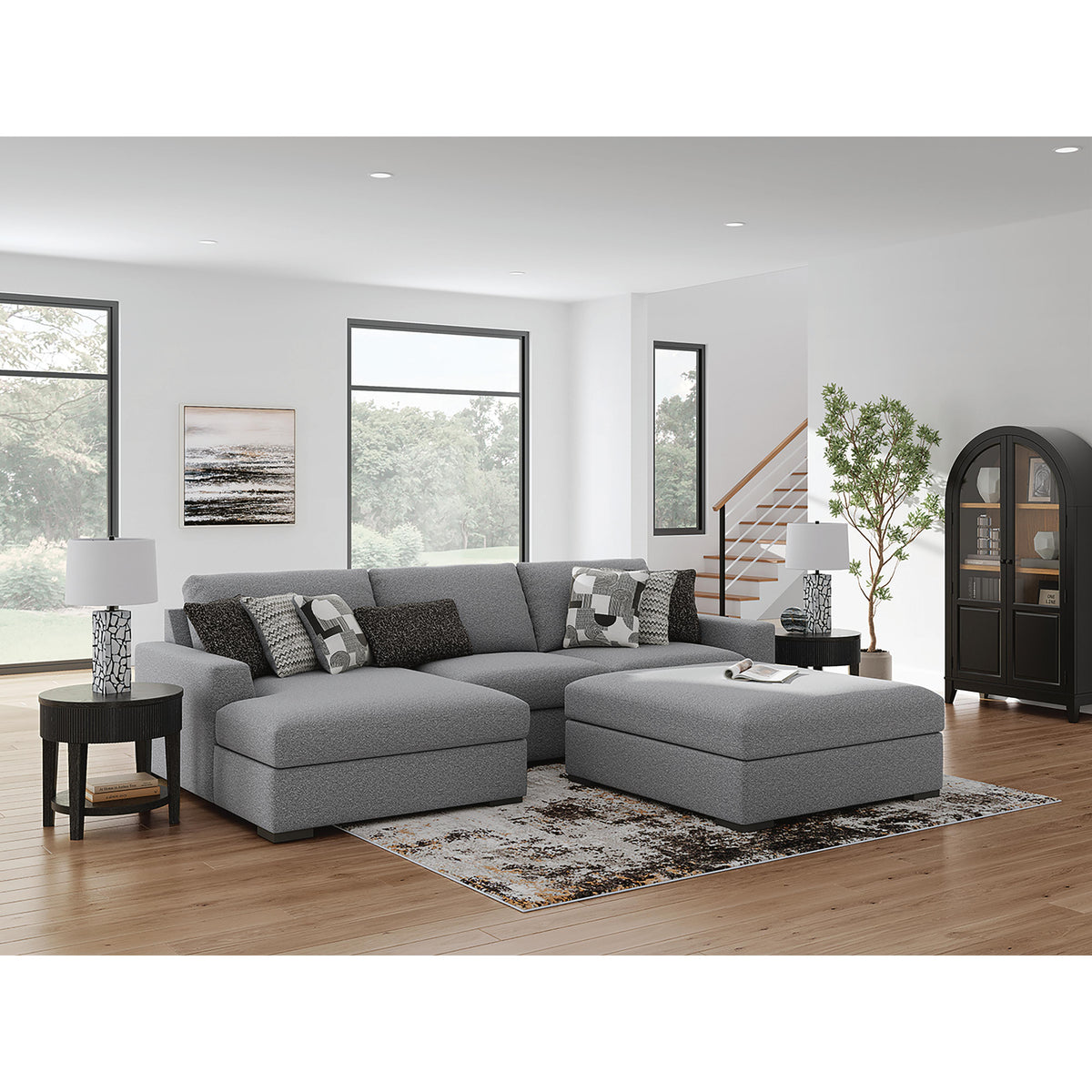 Benchcraft Bealton 61305S4 3 pc Sectional with Chaise IMAGE 4