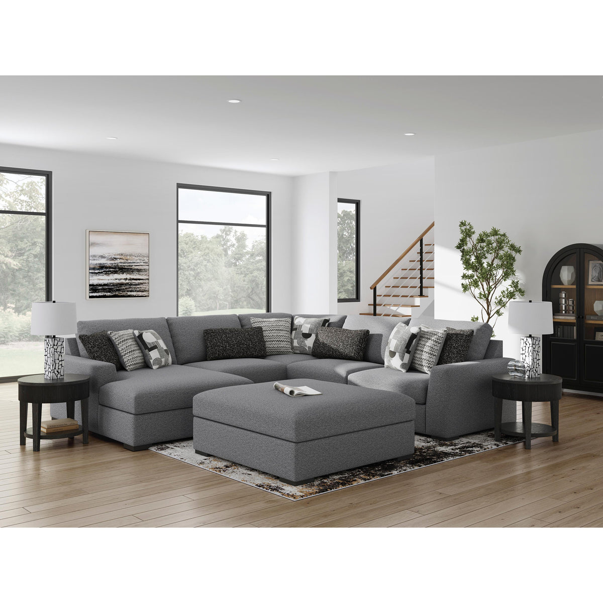 Benchcraft Bealton 61305S8 5 pc Sectional with Chaise IMAGE 4