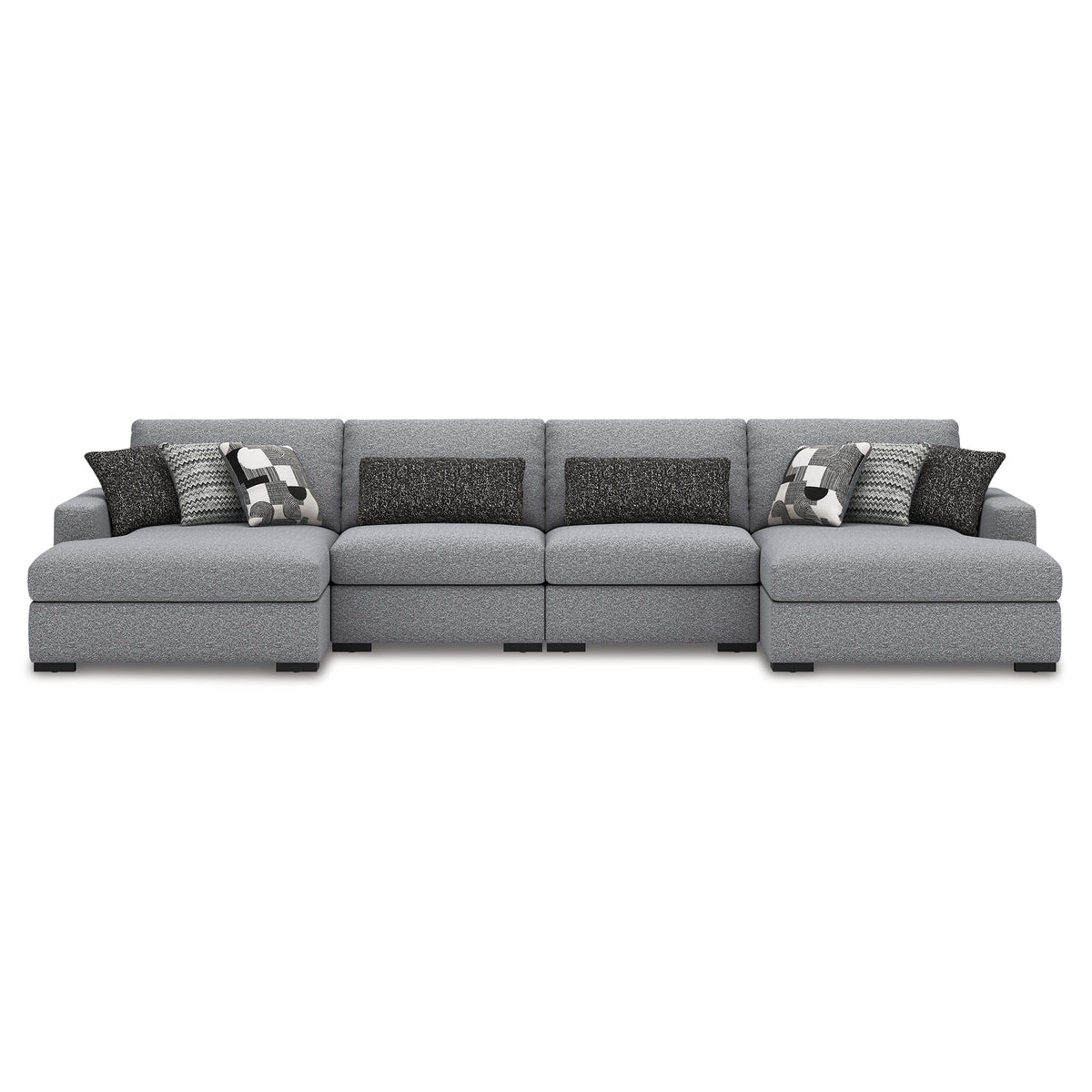 Benchcraft Bealton 61305S9 4 pc Sectional with Double Chaise IMAGE 2