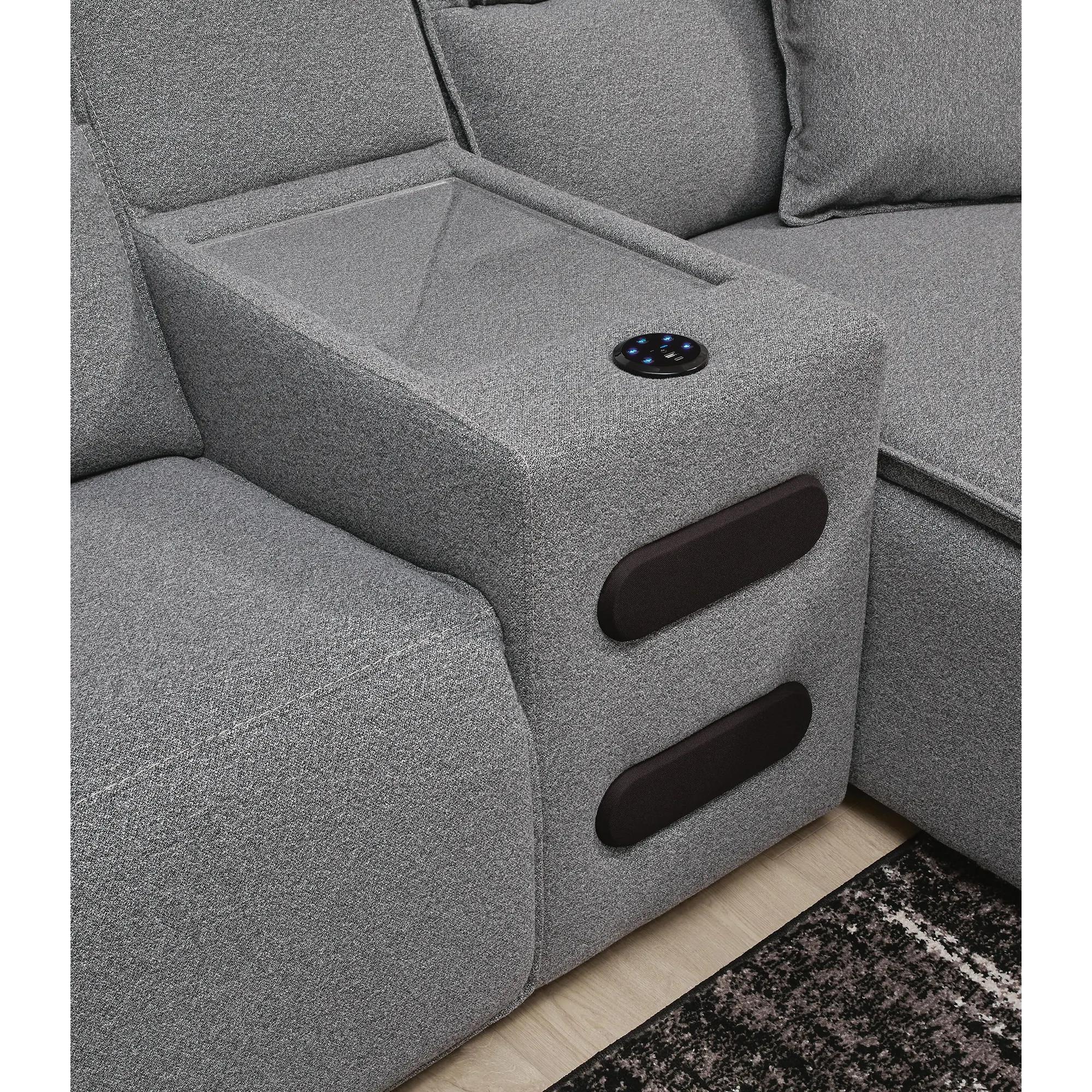 Signature Design by Ashley Modmax 65906S13 5 pc Power Reclining Sectional IMAGE 2