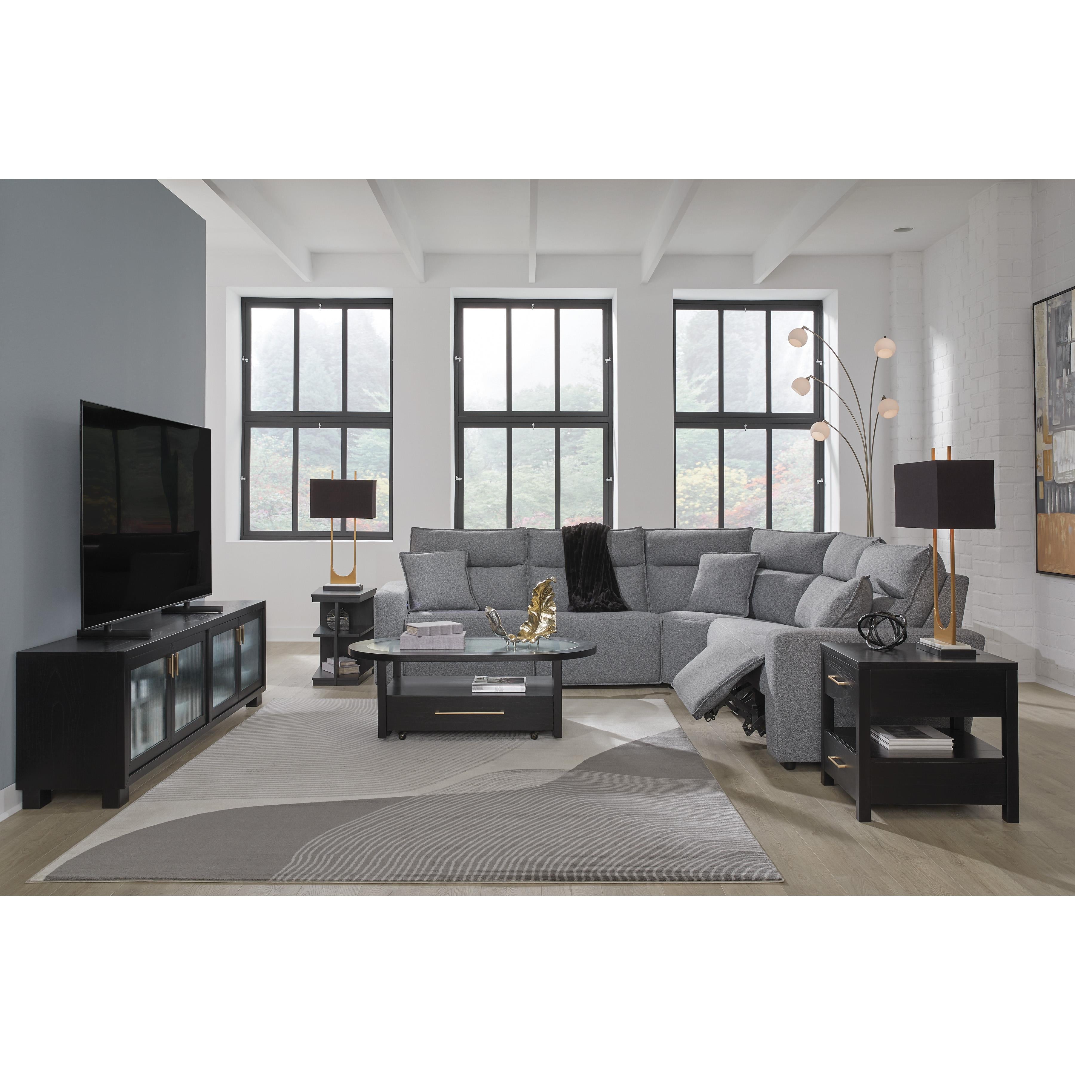 Signature Design by Ashley Modmax 65906S8 5 pc Power Reclining Sectional IMAGE 6