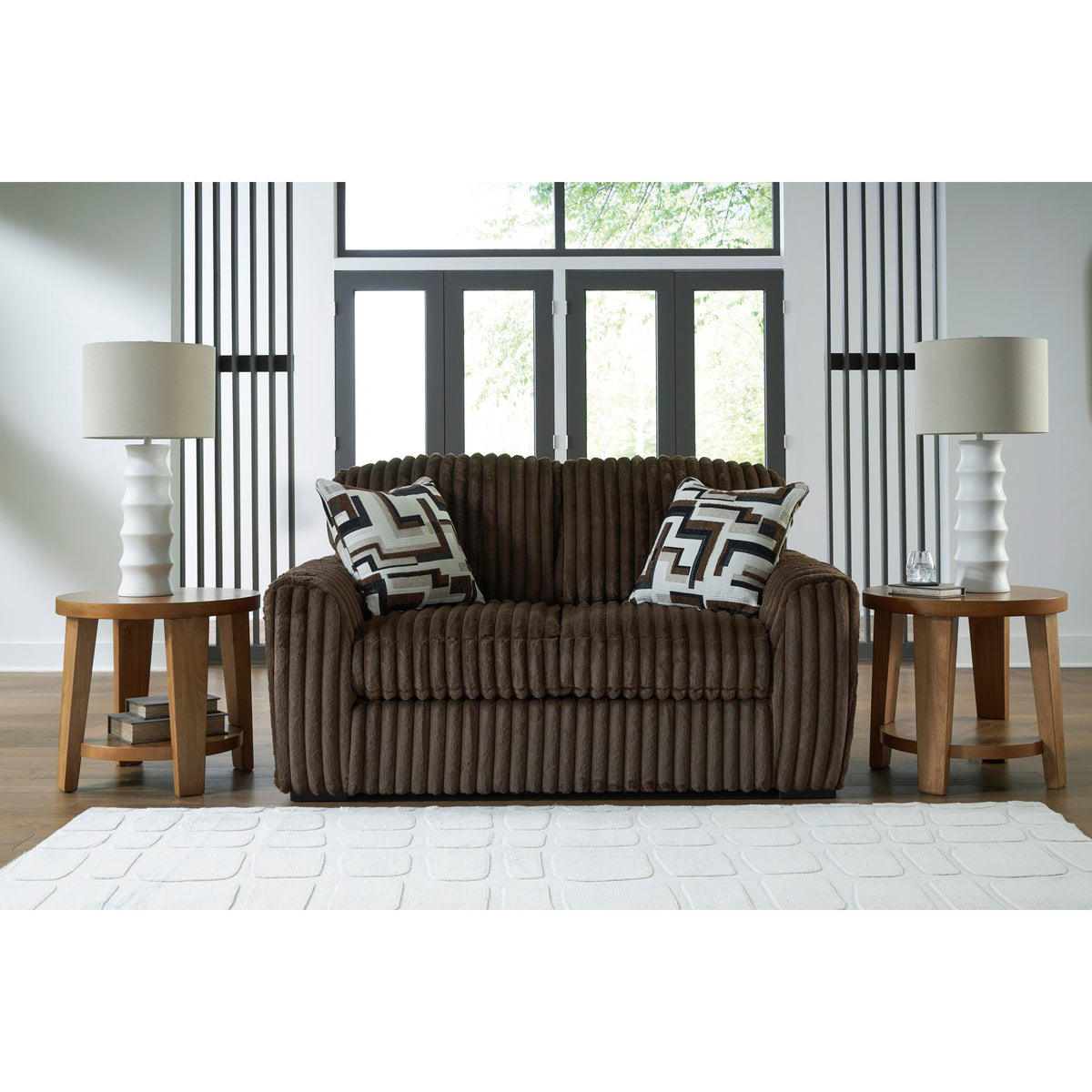 Signature Design by Ashley Midnight-Madness 9810435 Loveseat IMAGE 4