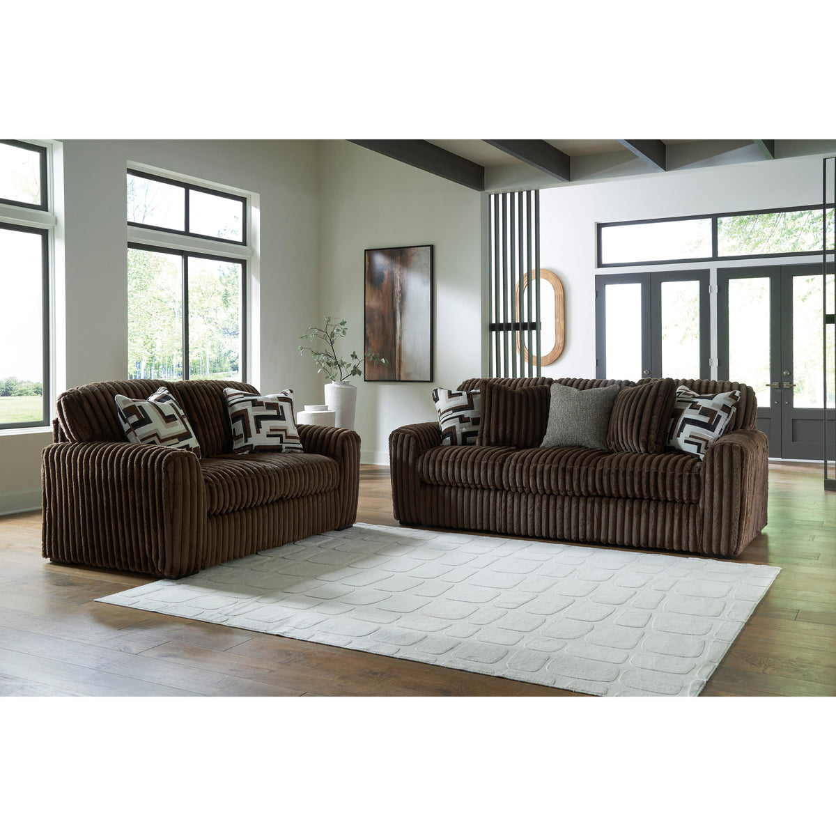 Signature Design by Ashley Midnight-Madness 9810435 Loveseat IMAGE 5