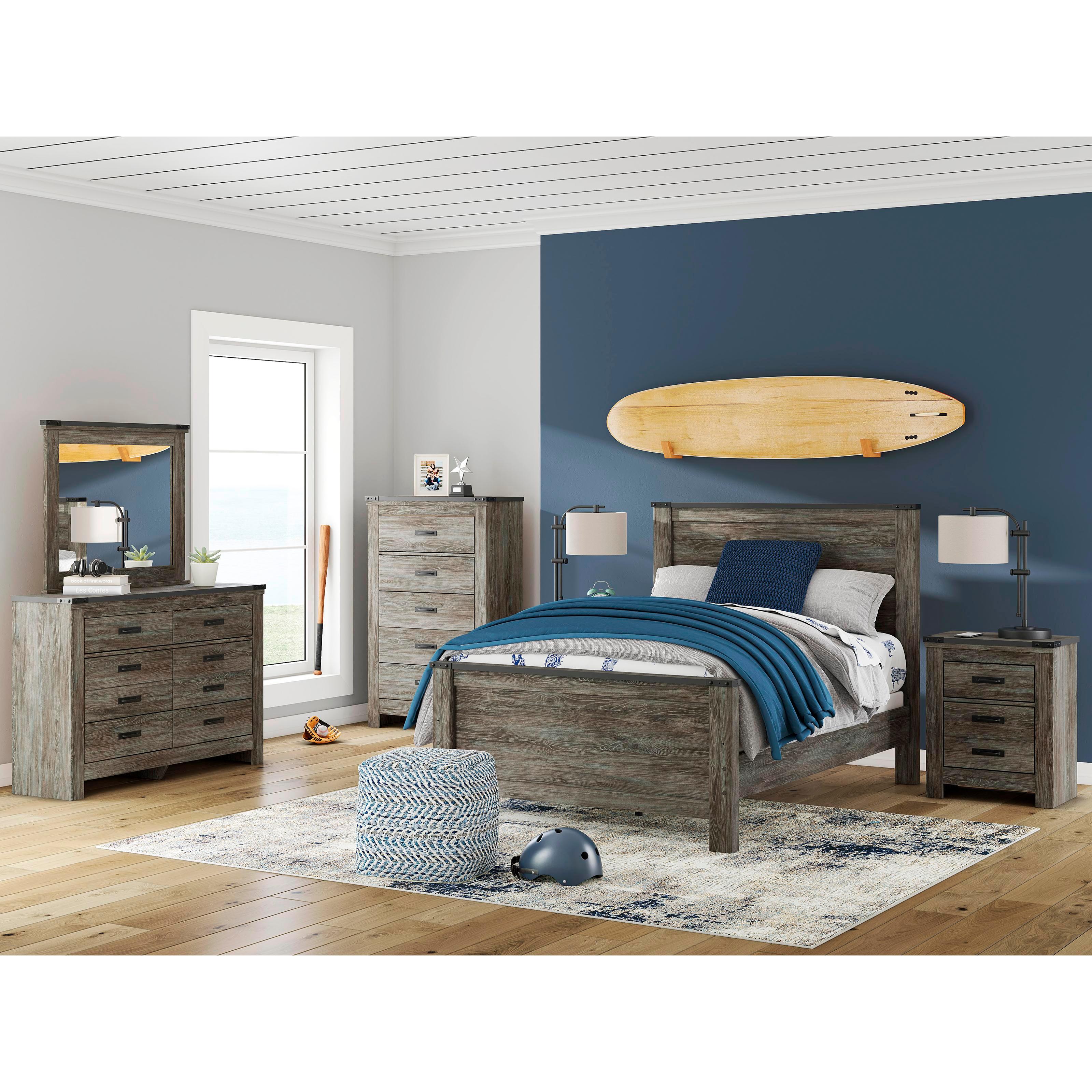 Signature Design by Ashley Frandern B4480-21 Six Drawer Dresser IMAGE 19