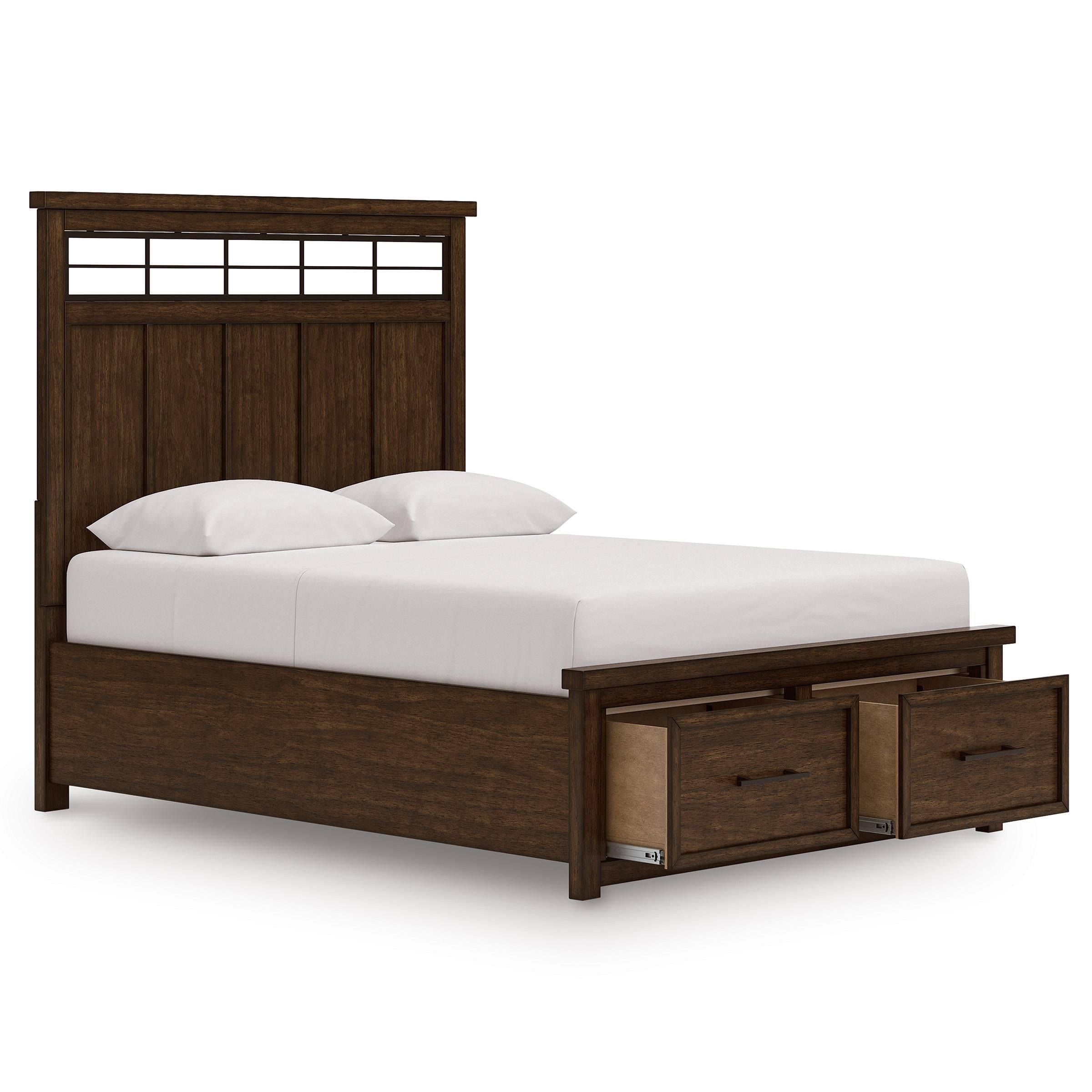 Signature Design by Ashley Taffenbrook B849B2 Queen Panel Storage Bed IMAGE 2