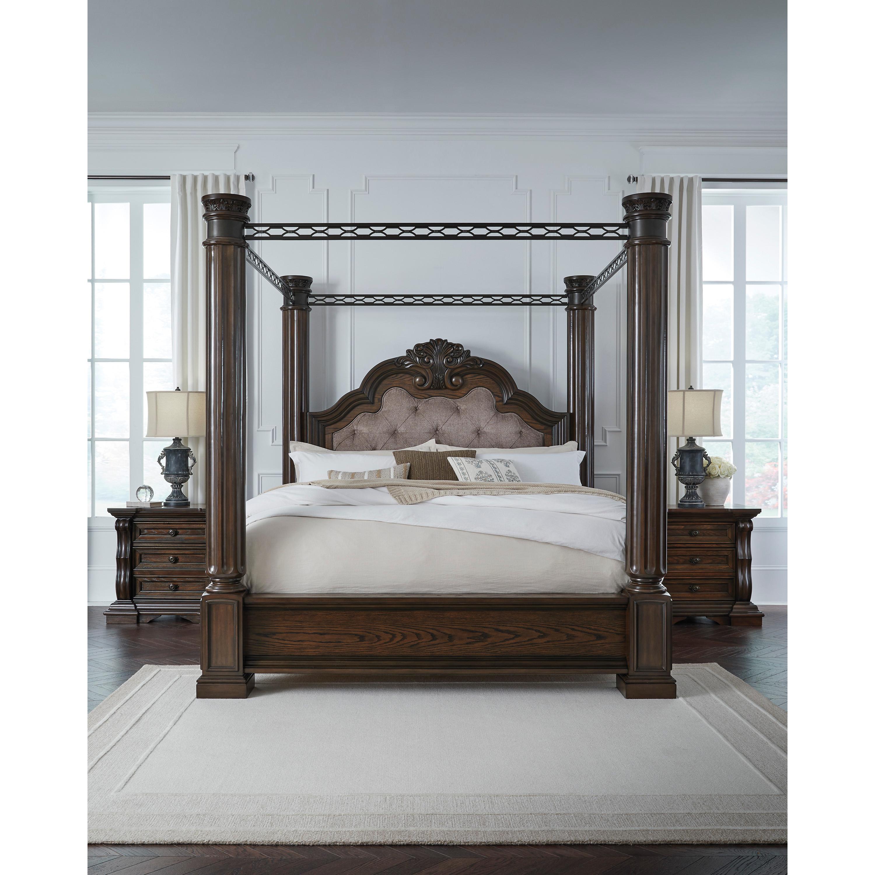 Signature Design by Ashley Maylee B947B10 King Canopy Bed IMAGE 12