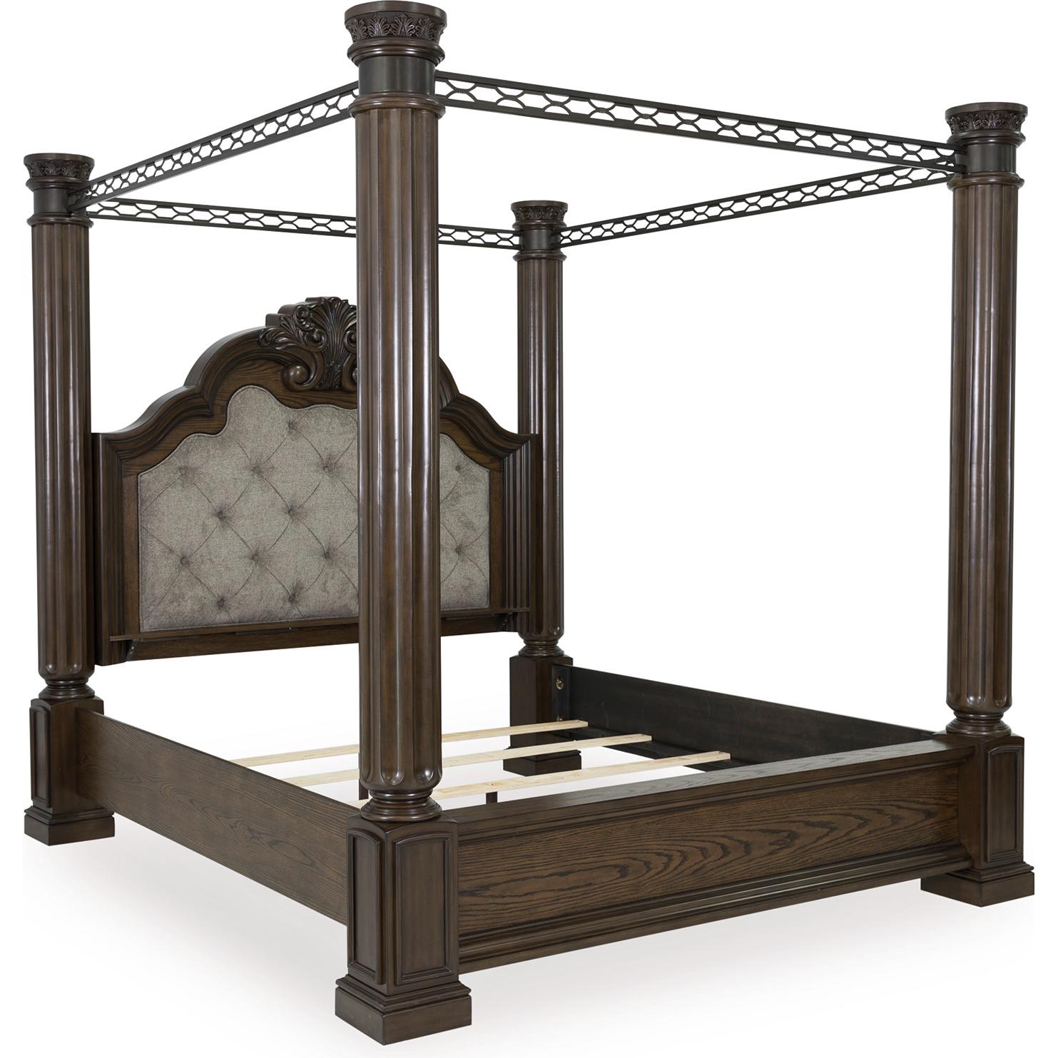 Signature Design by Ashley Maylee B947B11 California King Canopy Bed IMAGE 1