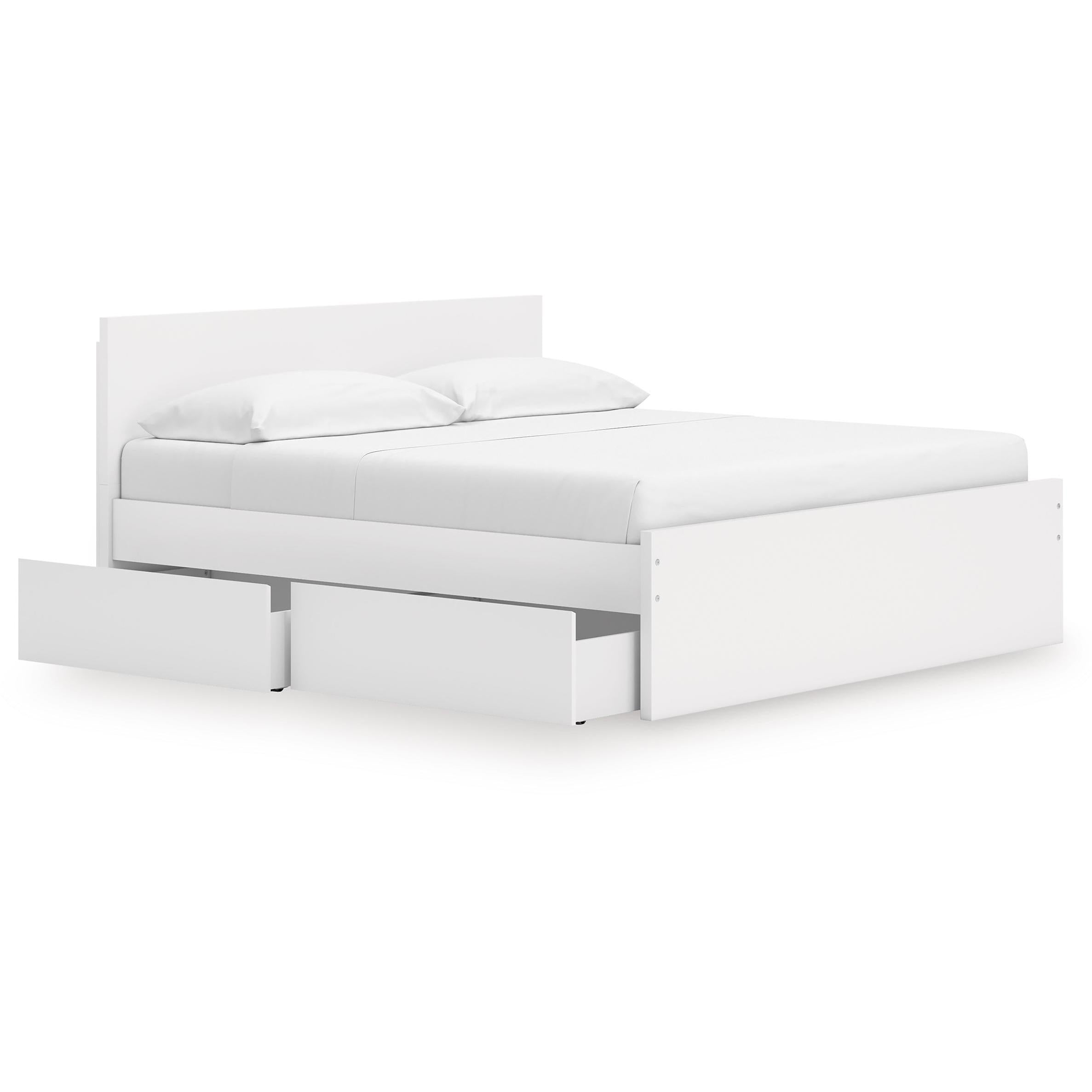 Signature Design by Ashley Onita EB9630B20 King Panel Platform Bed with Storage IMAGE 2